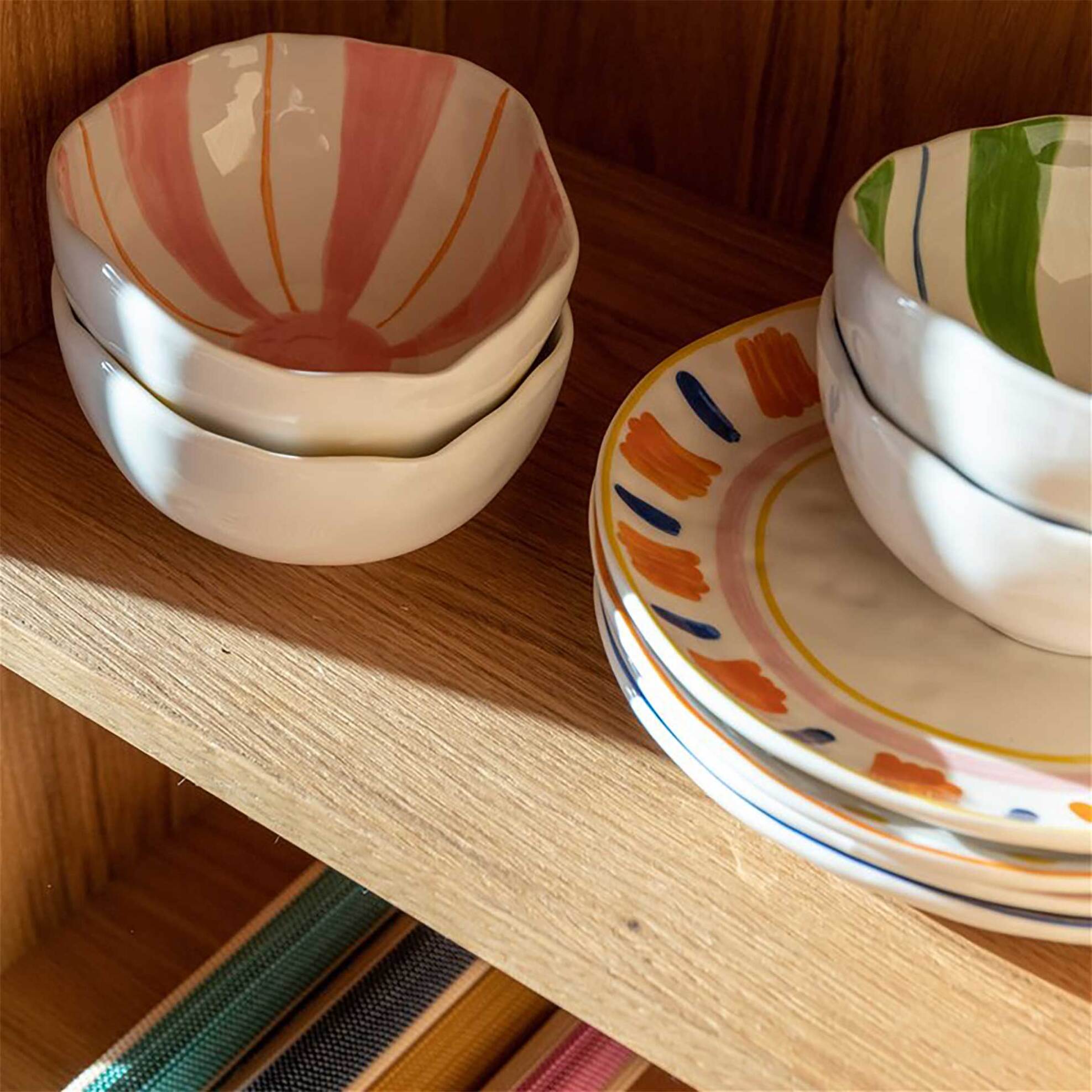 &K Amsterdam μπολ με ριγέ σχέδιο 13 x 16.5 x 7 cm - 2830-01 φωτογραφία