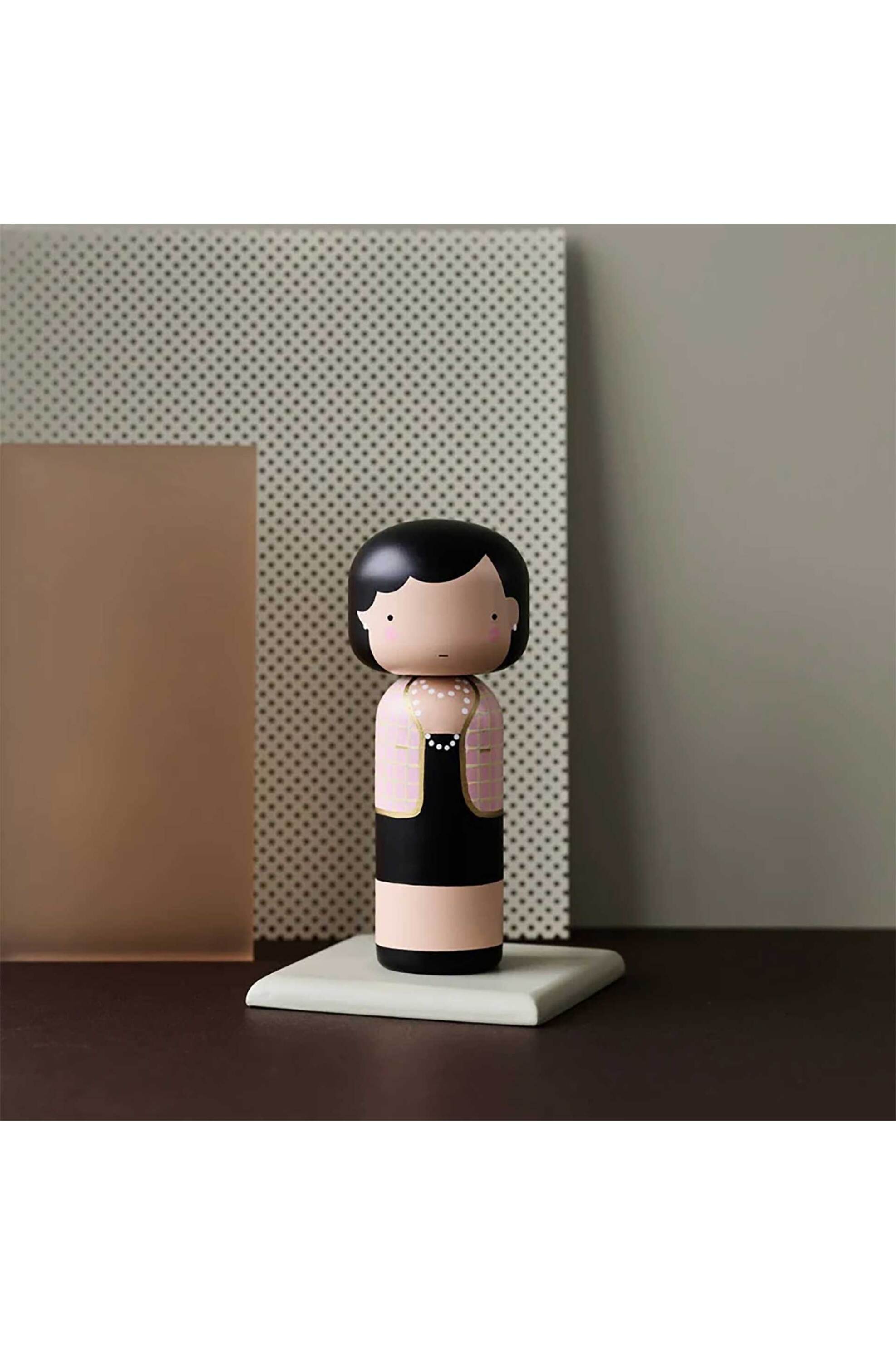 LUCIE KAAS Lucie Kass διακοσμητική ξύλινη φιγούρα 14,5 cm "Coco Chanel" - SI01CO Πολύχρωμο