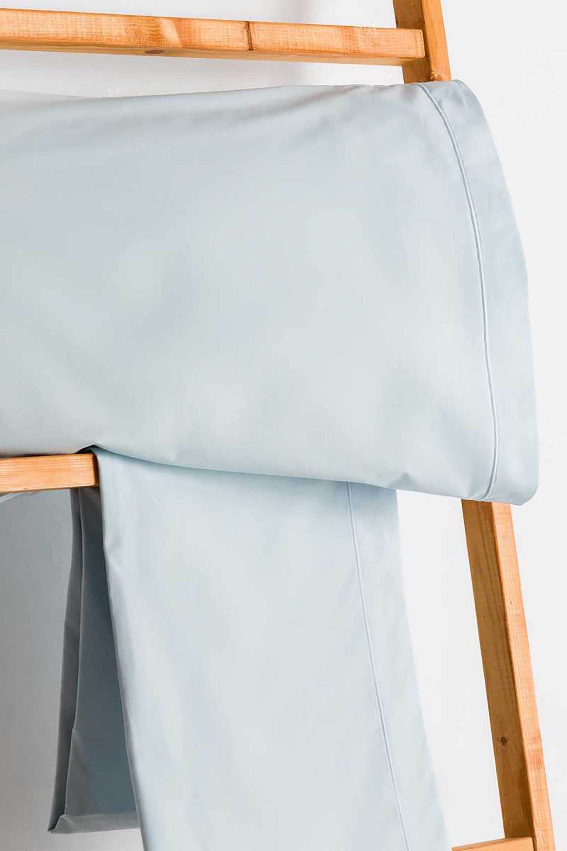 Vesta σεντόνι μονό πλακέ μονόχρωμο "Synthesis-507" 170 x 270 cm - 000002745 Σιελ