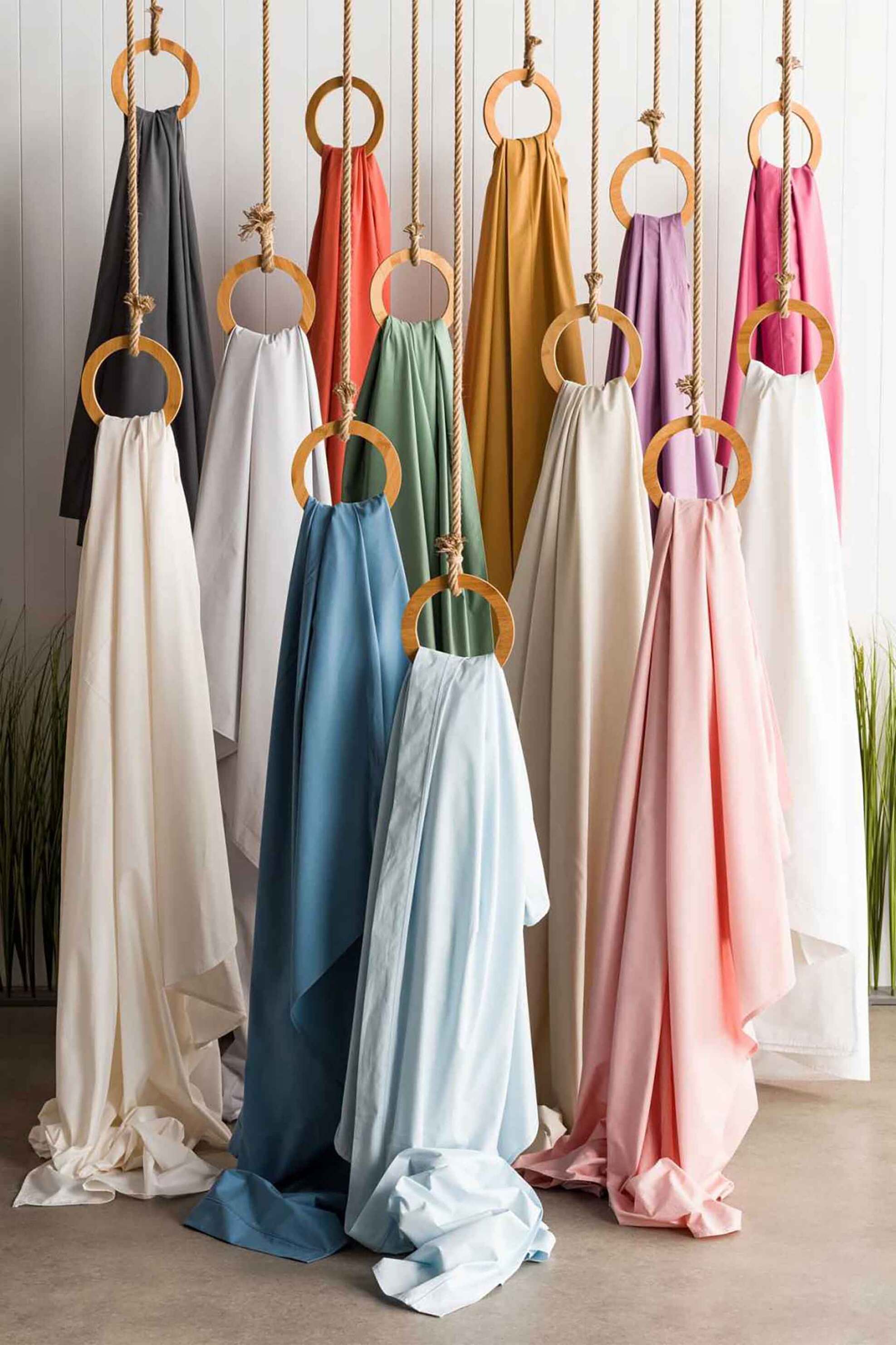 Vesta σεντόνι μονό πλακέ μονόχρωμο "Synthesis-508" 170 x 270 cm - 000002746 Μπλε φωτογραφία