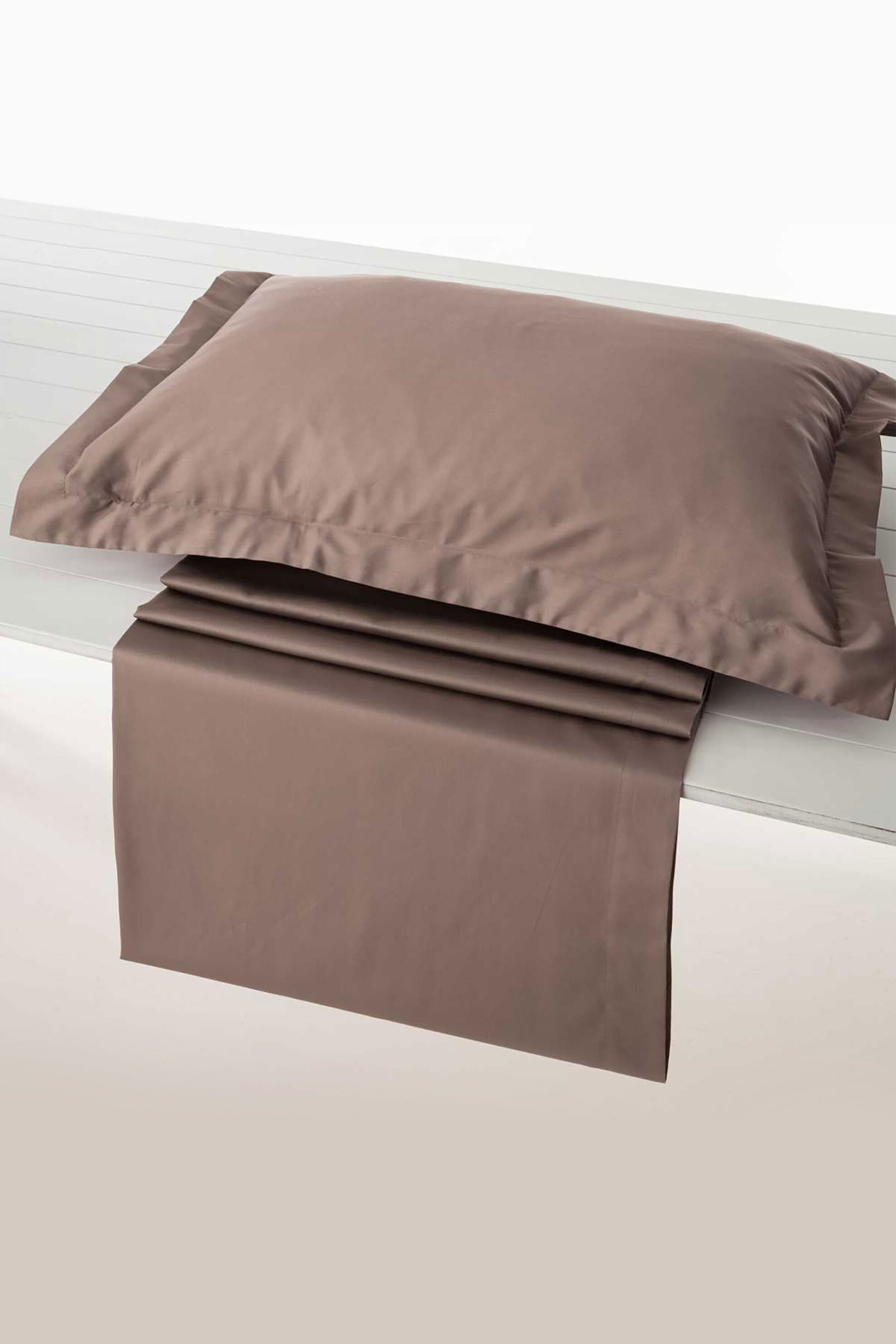 Vesta σεντόνι υπέρδιπλο 240 x 270 cm "Athena-302" - 000008233 Καφέ