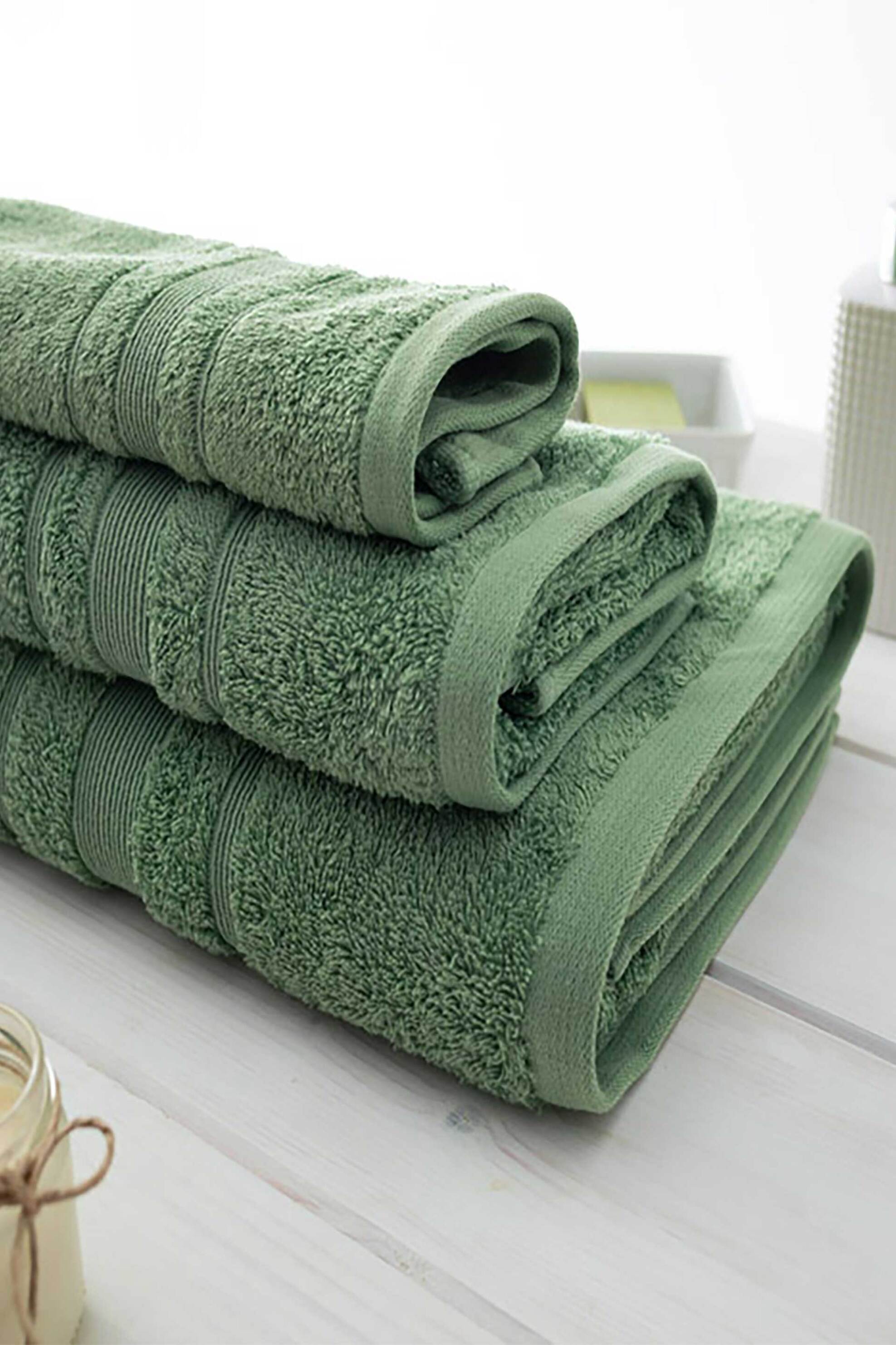 VESTA Vesta πετσέτα χεριών 30 x 50 cm "Sithonia-510" - 000007724 Πράσινο