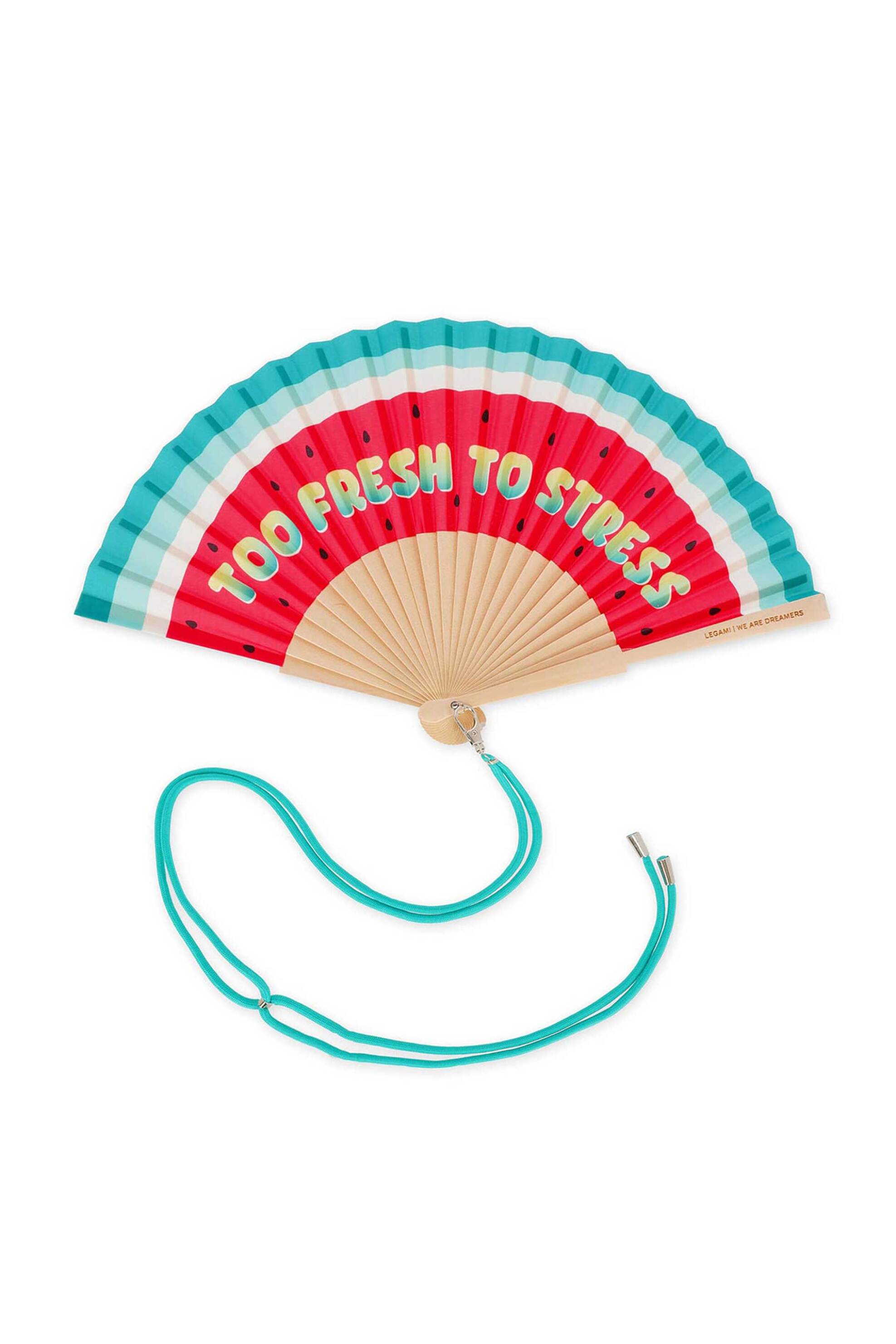 Legami Folding Fan - Watermelon - 8052694118020