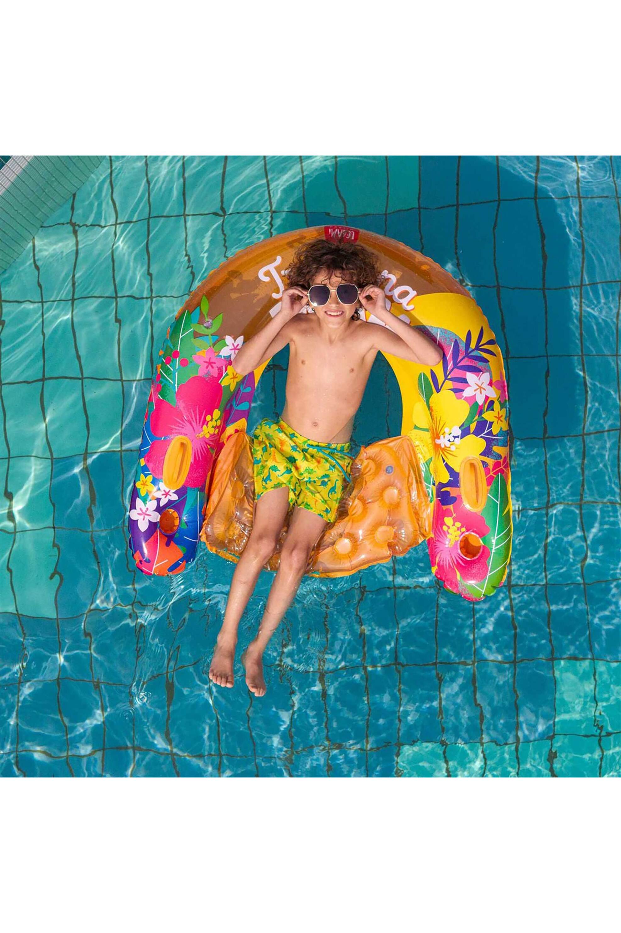 Legami Inflatable pool chair - Tropicana Dream - 8052694122393