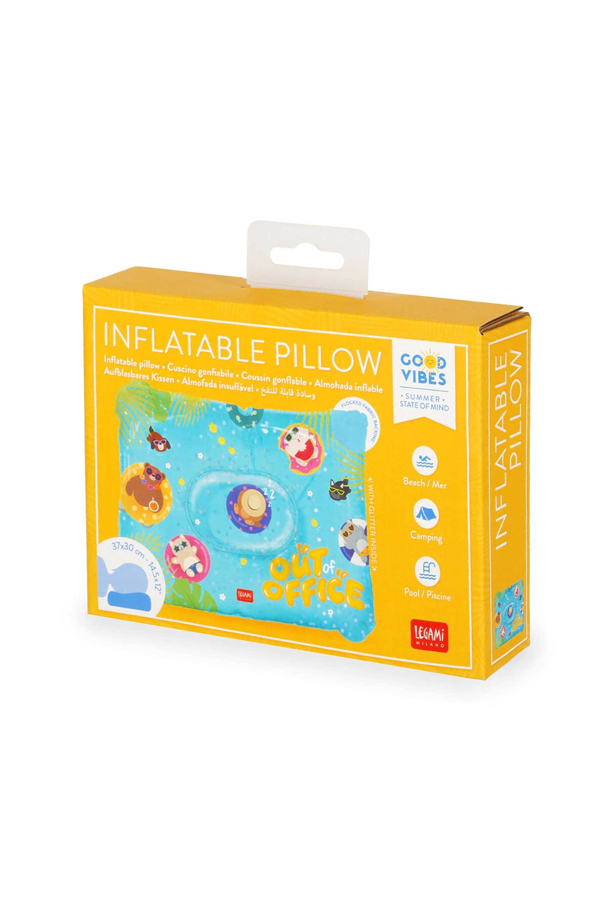 Legami Out of Office Inflatable Pillow - 8052694122409