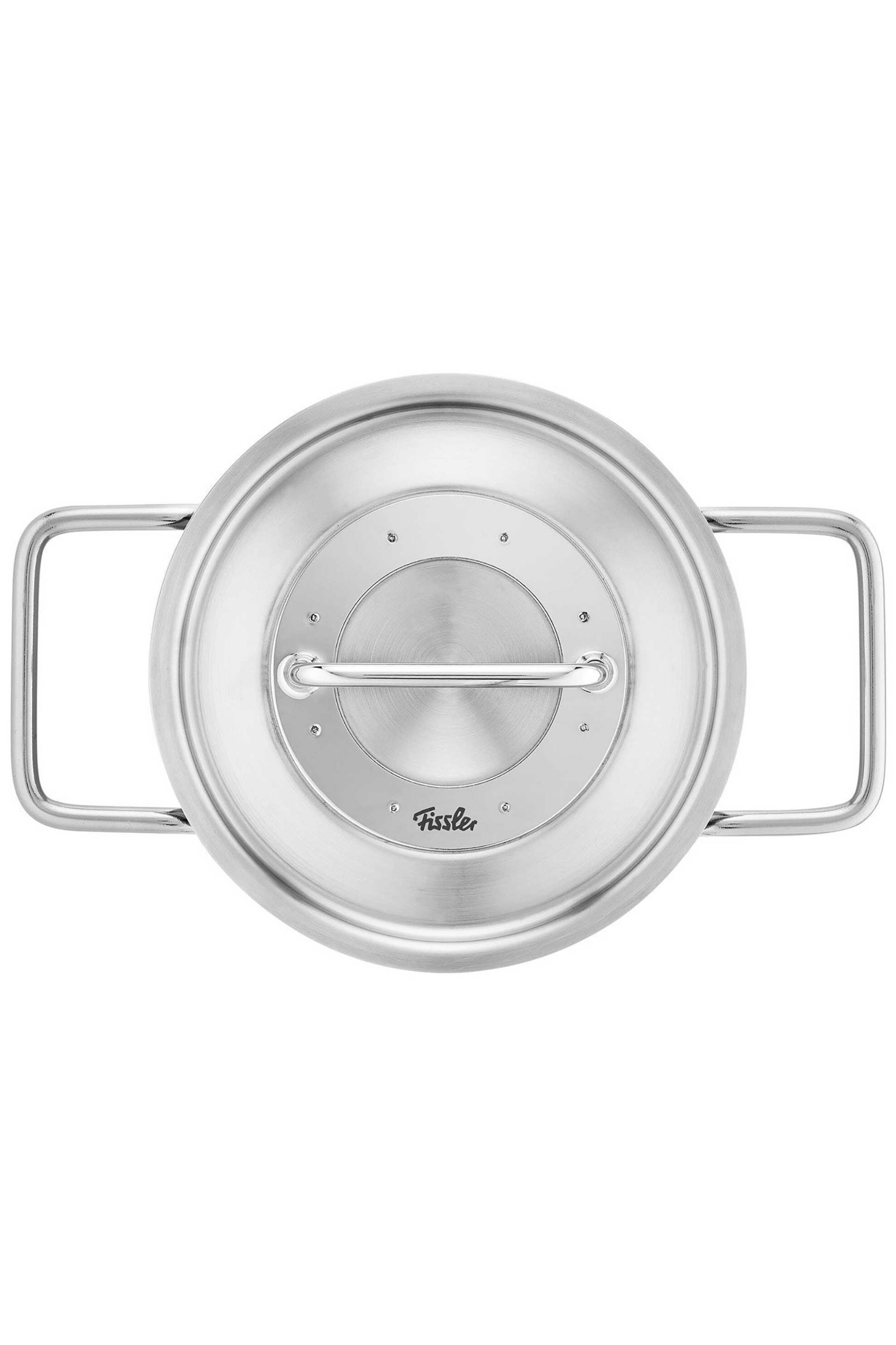 Fissler Ανοξείδωτη Κατσαρόλα με Μεταλλικό Καπάκι 16 CM Pure - 8611416000