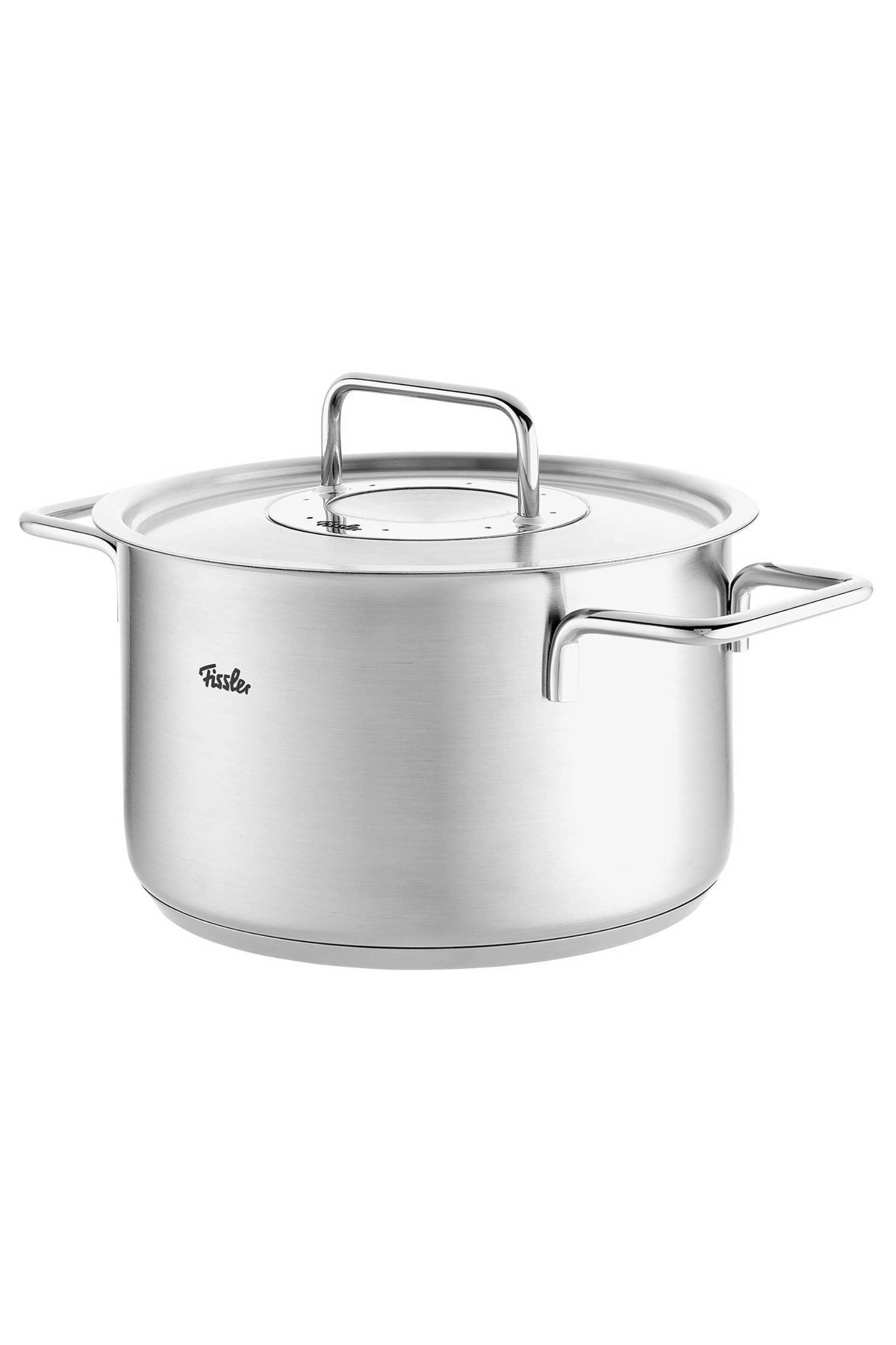 Fissler ανοξείδωτη κατσαρόλα με μεταλλικό καπάκι 20 cm "Pure" - 8611420000 φωτογραφία