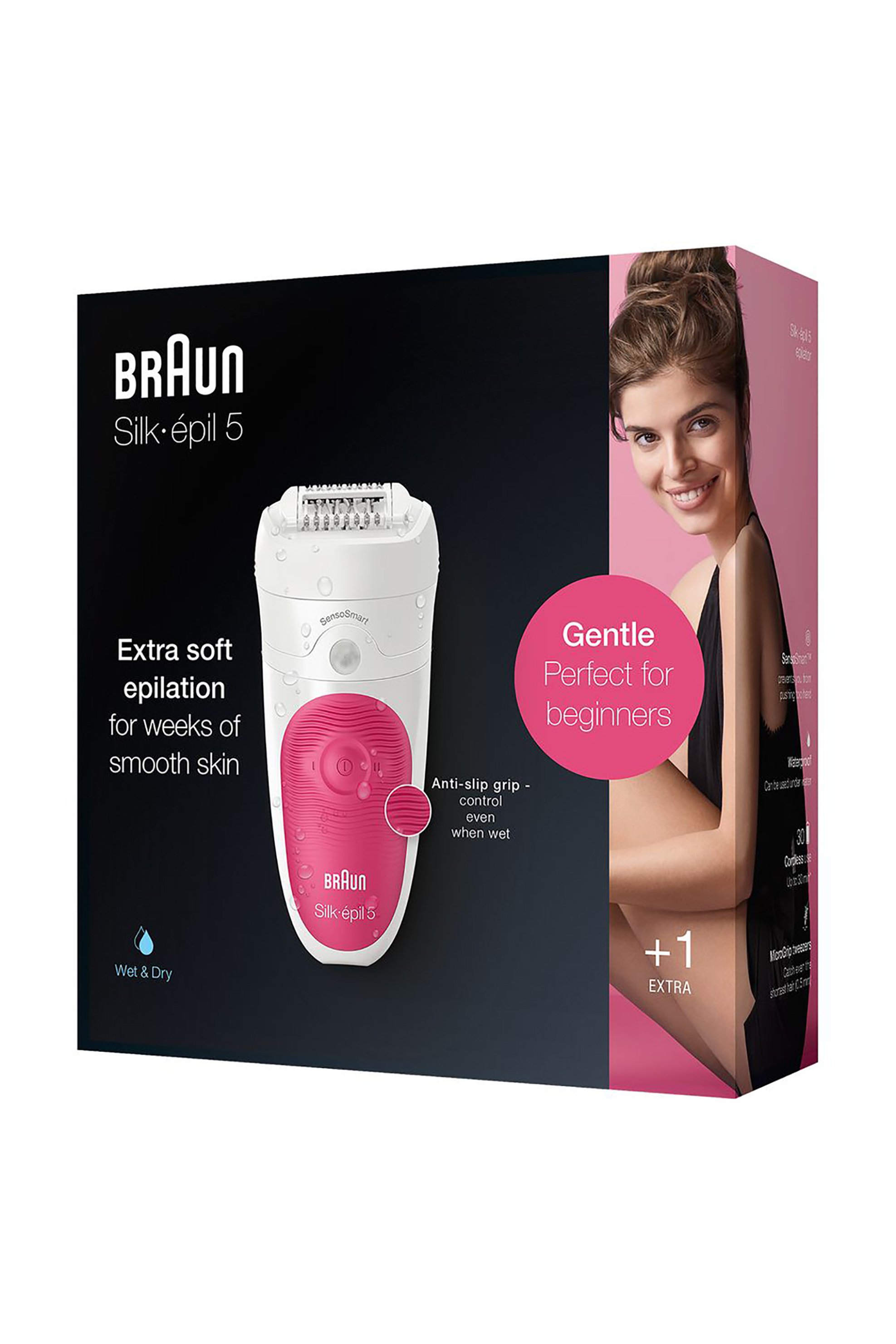 BRAUN Braun αποτριχωτική μηχανή Silk-epil SES5-500 - SES5-500