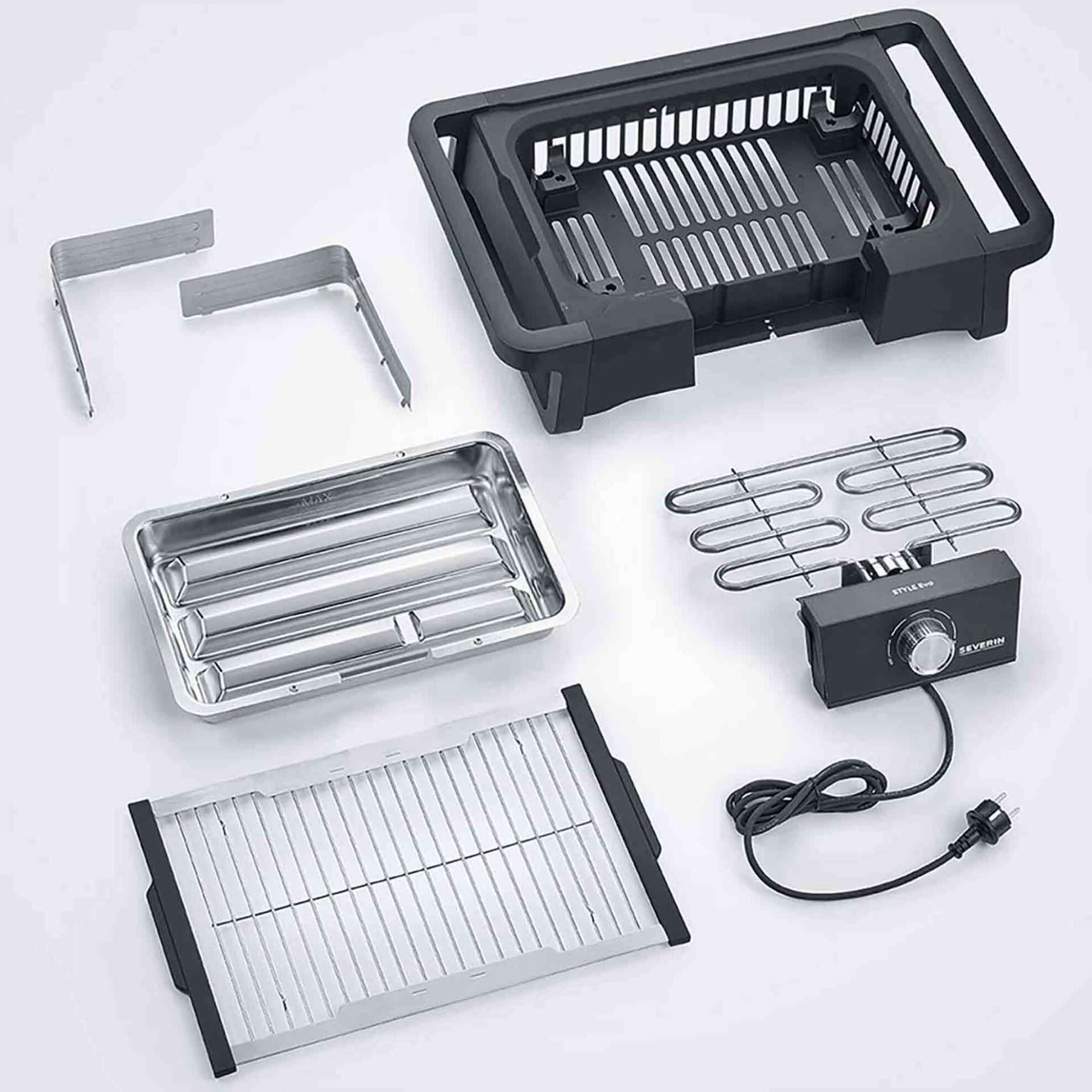 Severin Barbecue Grill 2500W Style Evo Pg 8123 -