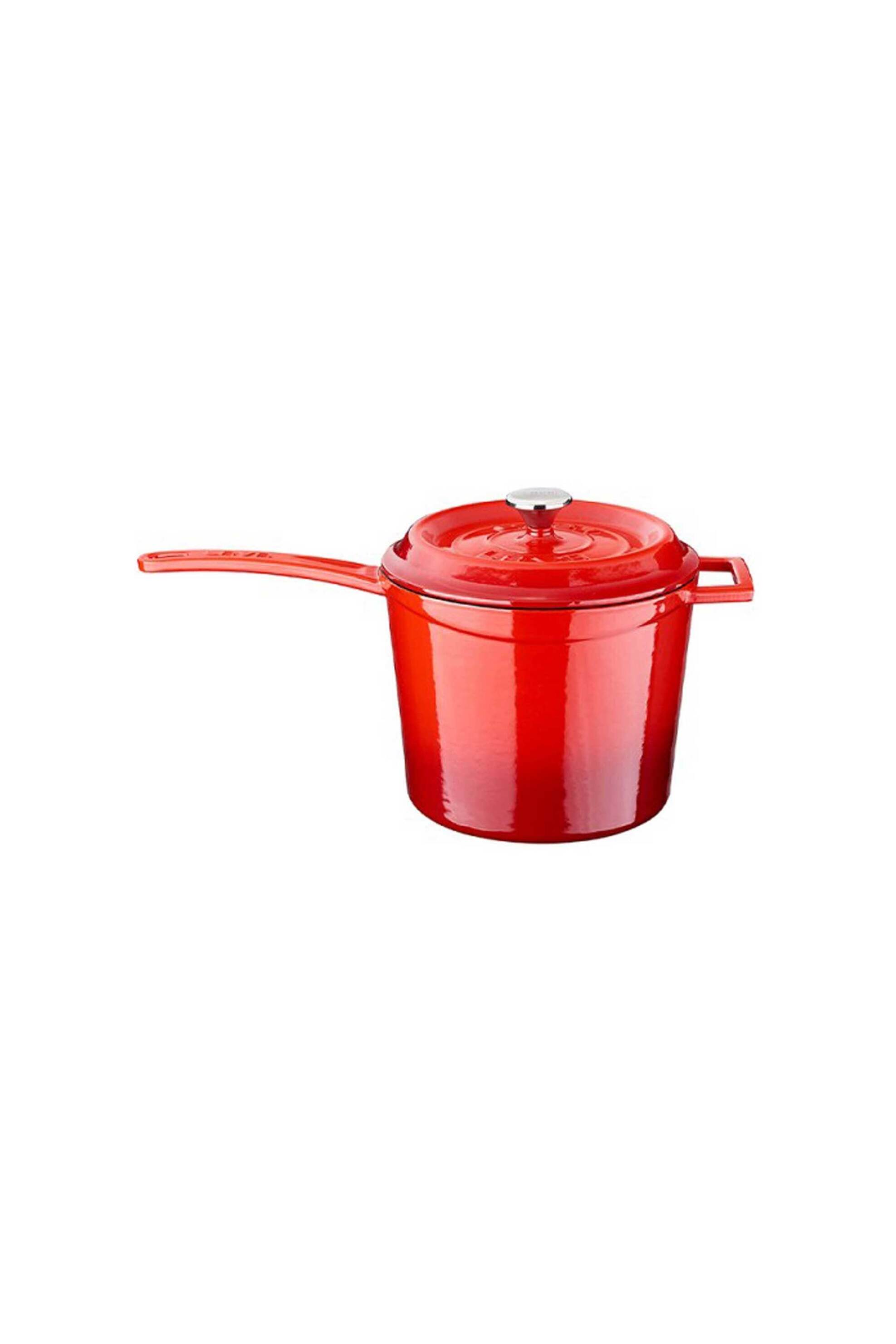 Lava κατσαρόλα με καπάκι από μαντέμι 18 cm 3,2 L Κόκκινο - LVYSOS18K2R