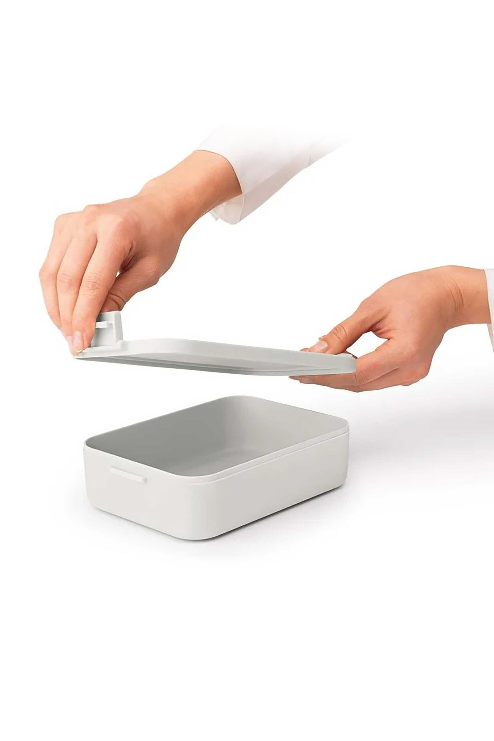 Brabantia δοχείο φαγητού medium "Make & Take" 20 x 13,5 x 5,5 cm κρεμ - 081.2025/68 φωτογραφία