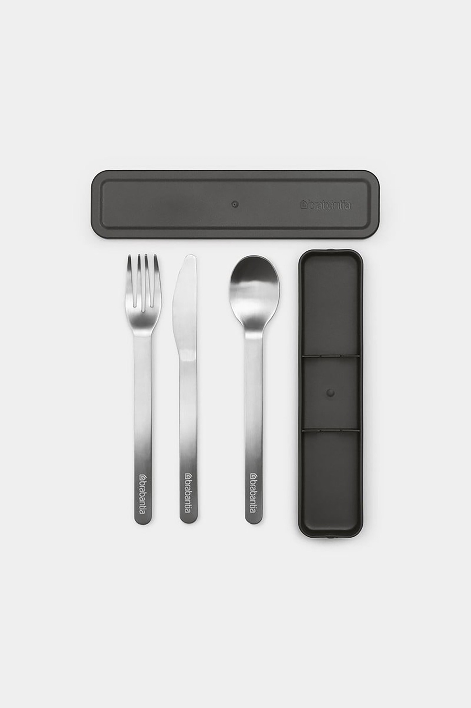 BRABANTIA Brabantia σετ ανοξείδωτα μαχαιροπίρουνα με θήκη (3 τεμάχια) - 081.2066/41