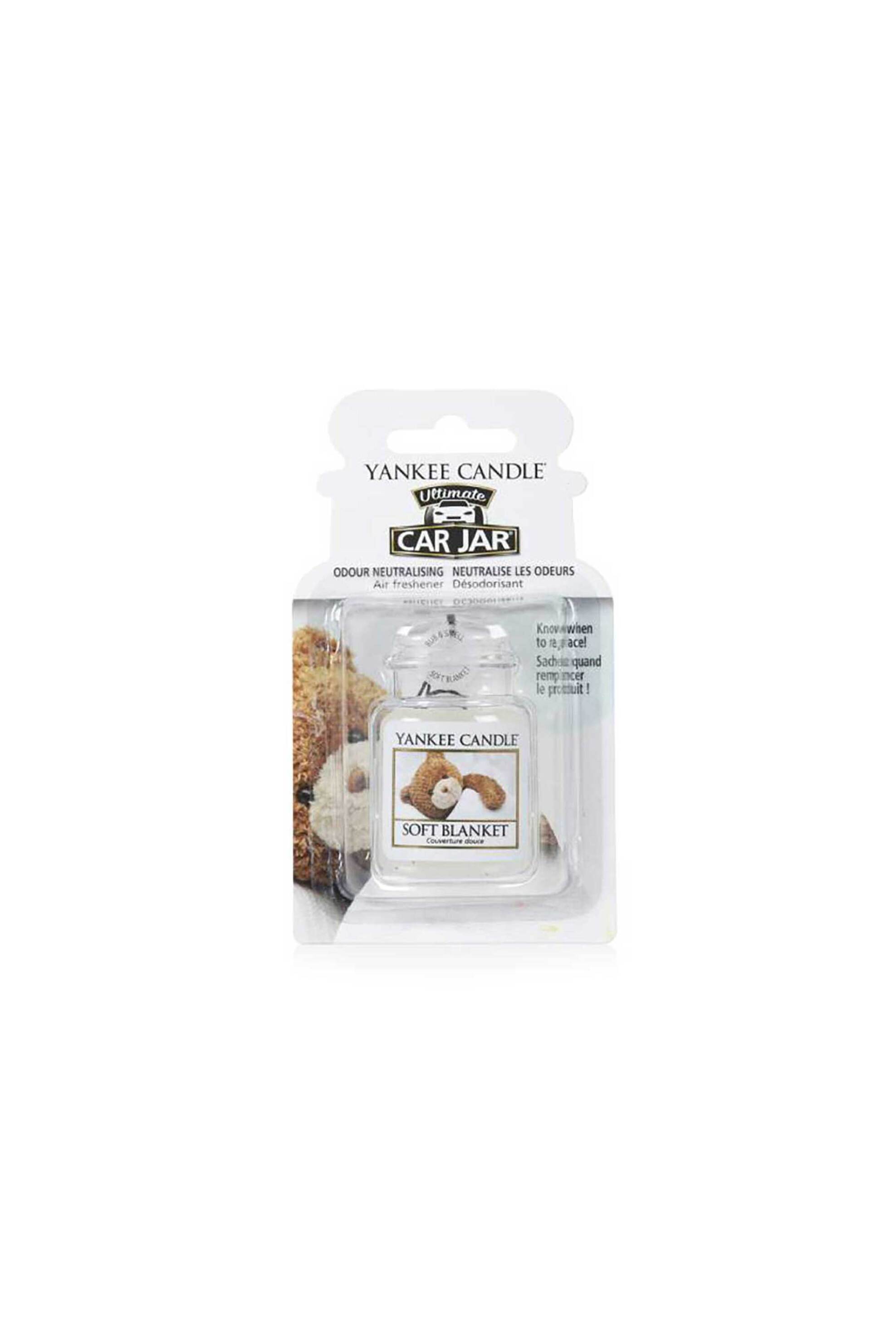 YANKEE CANDLE Yankee Candle αρωματικό gel για το αυτοκίνητο "Soft Blanket" 6.9 x 8.1 cm - 1521593E