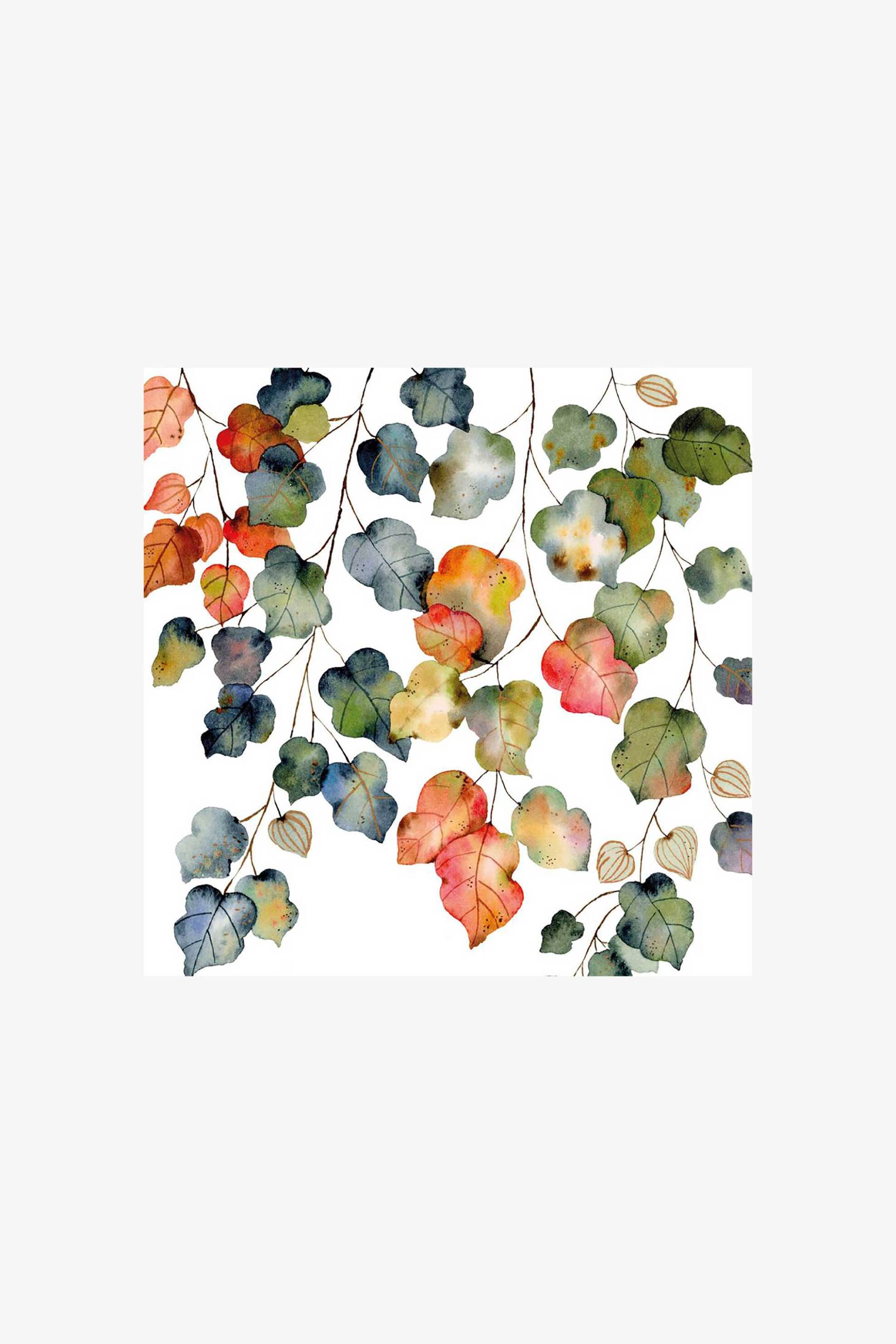PAPERPRODUCTS DESIGN Paperproducts Design χαρτοπετσέτα με φύλλα "Bright Fall" 33 x 33 cm - 333001304