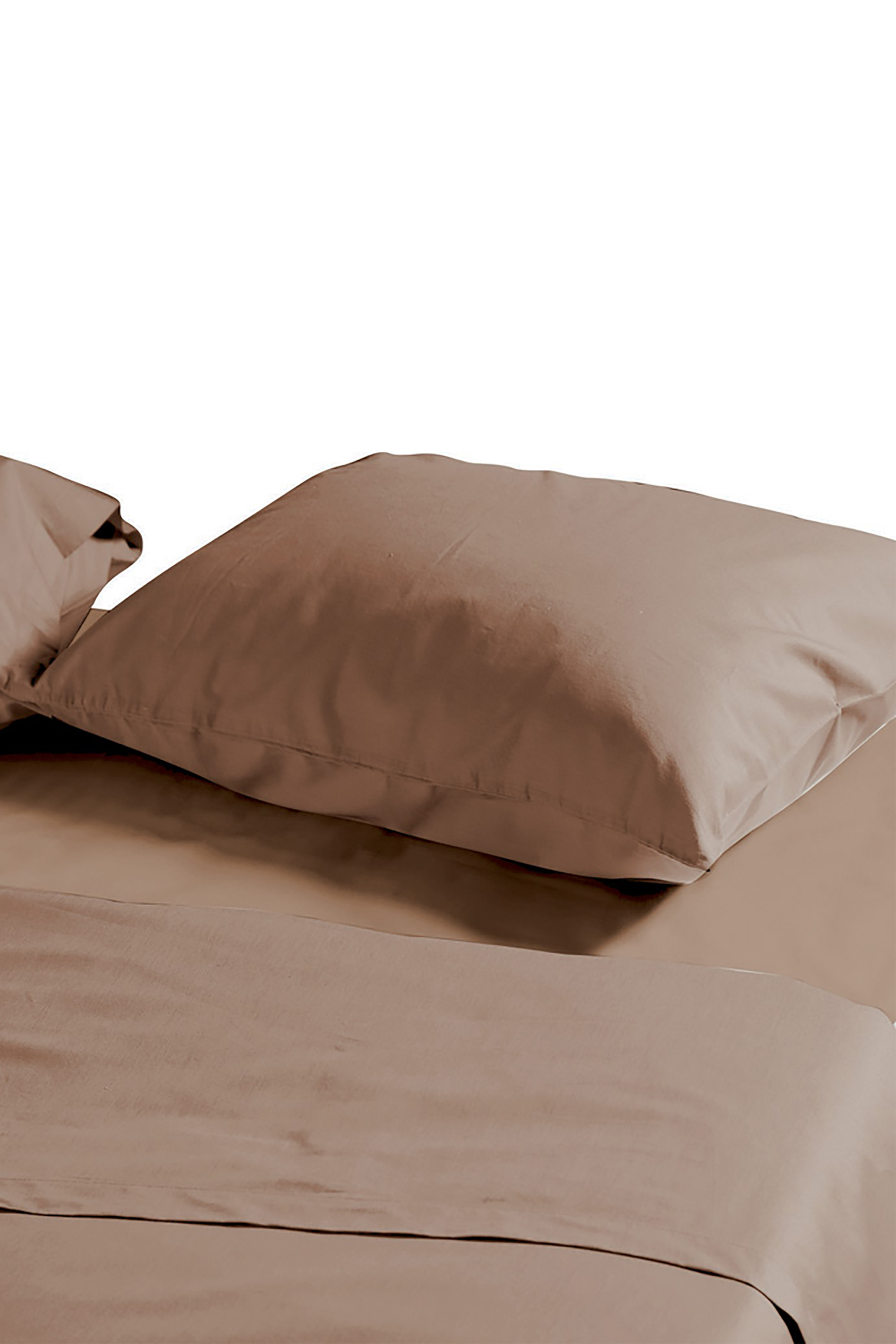 NEF-NEF HOMEWARE NEF-NEF σετ μαξιλαροθήκες "Basic 52 x 72 cm (2 τεμάχια) - 011712 Καφέ