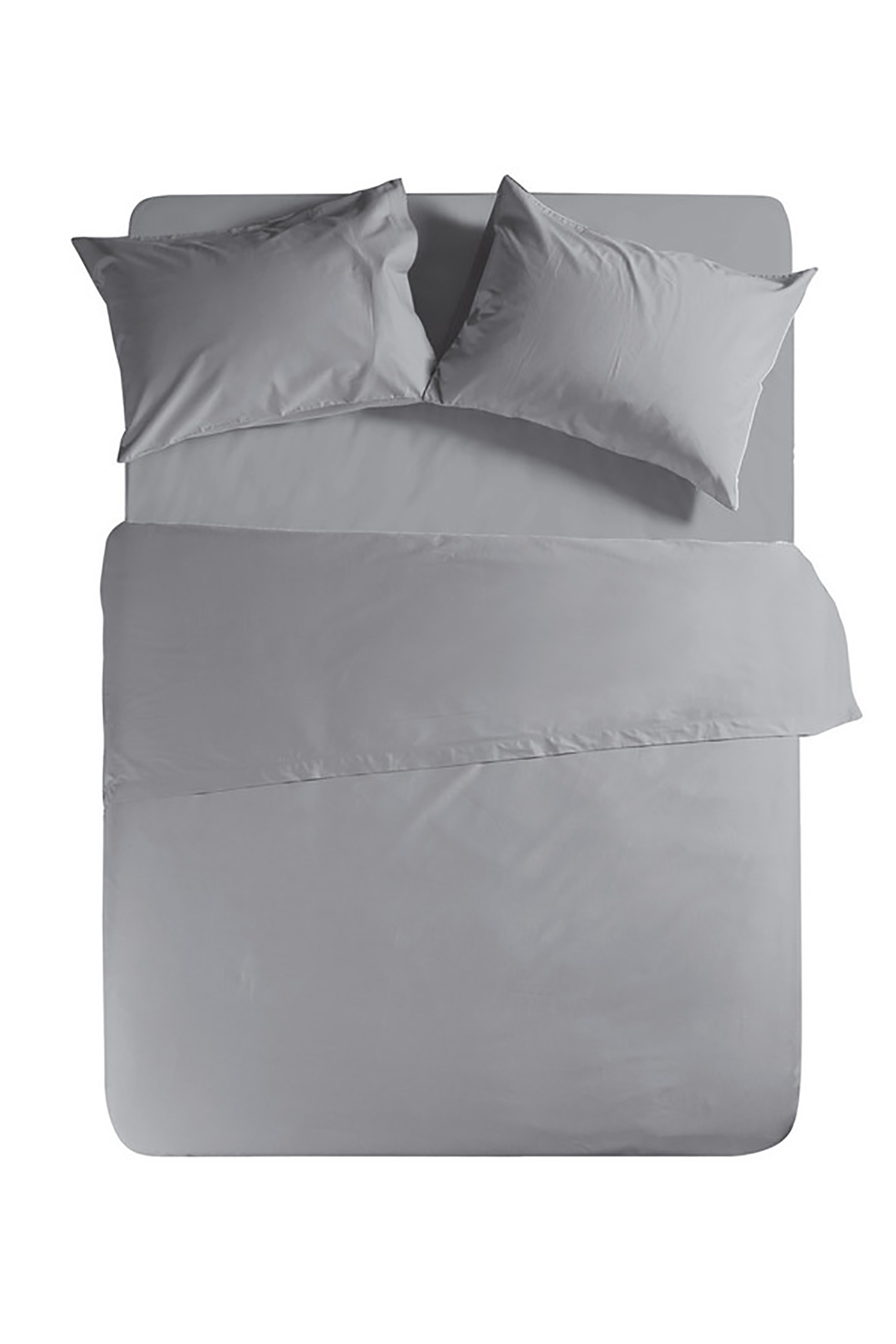 NEF-NEF σεντόνι μονό "Basic" 170 x 270 cm - 011708 Γκρι