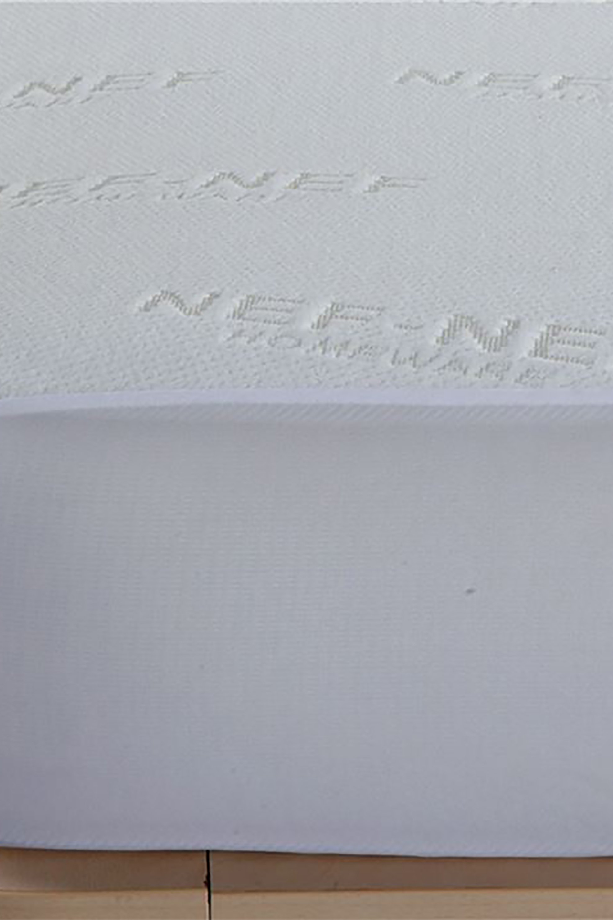 NEF-NEF HOMEWARE NEF-NEF μονό προστατευτικό κάλυμμα στρώματος αδιάβροχο 100 x 200 + 30 cm - 015076 Υπόλευκο