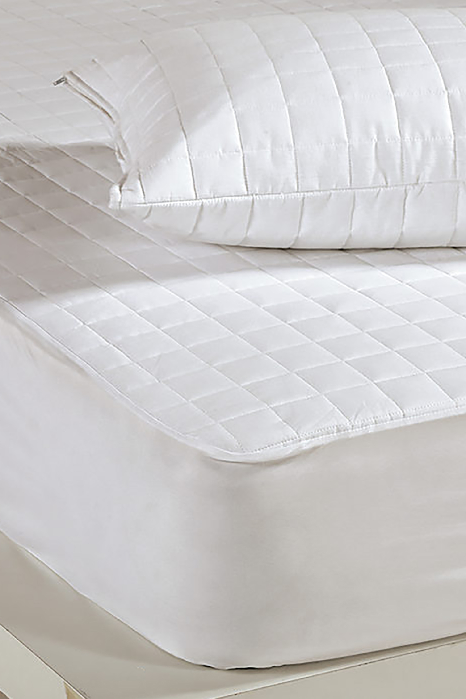 NEF-NEF HOMEWARE NEF-NEF Προστατευτικό κάλυμμα στρώματος καπιτονέ (120x200+30) - 015926 Λευκό