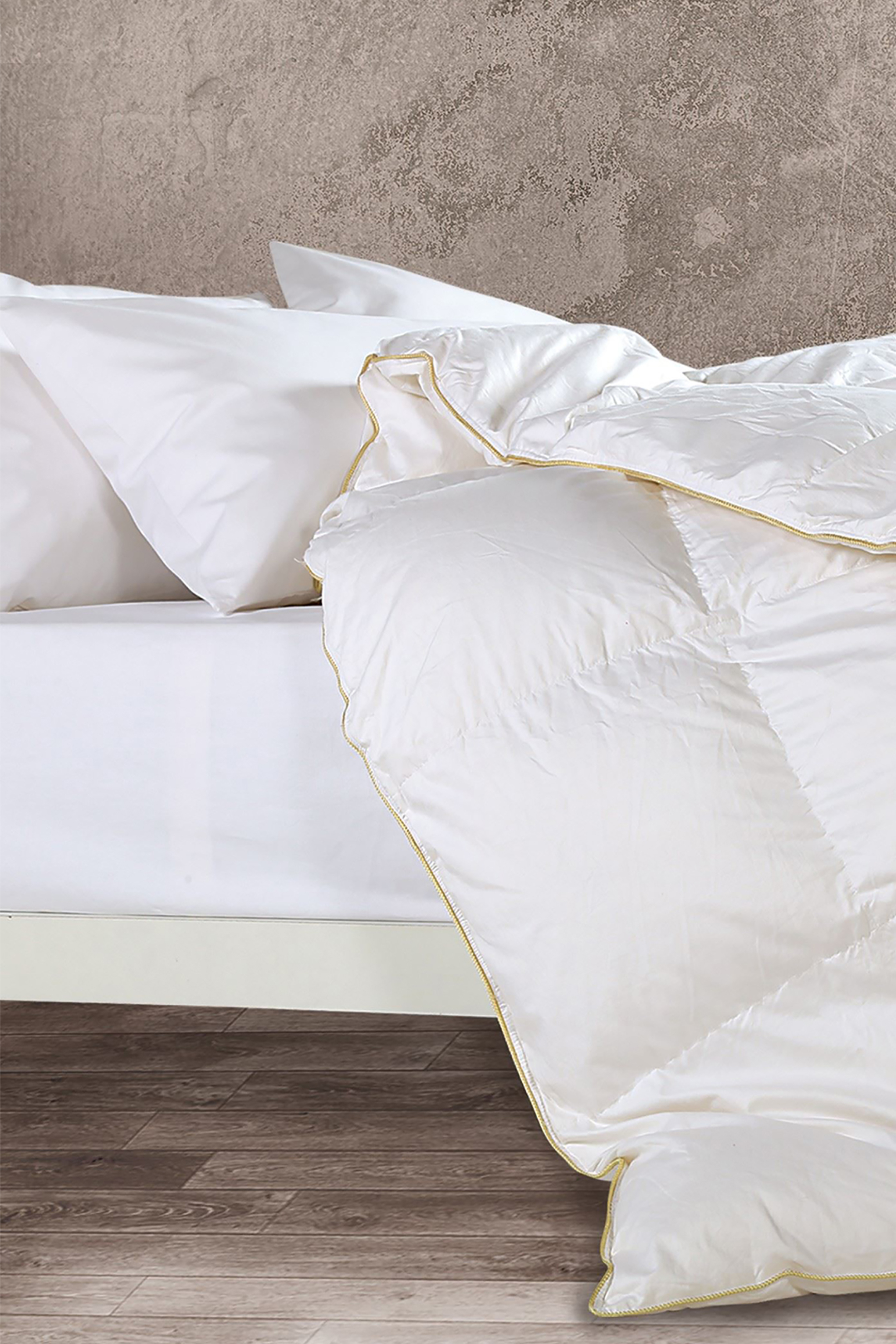 NEF-NEF HOMEWARE NEF-NEF πάπλωμα μονό με πούπουλο χήνας 160 x 220 cm - 014216 Λευκό