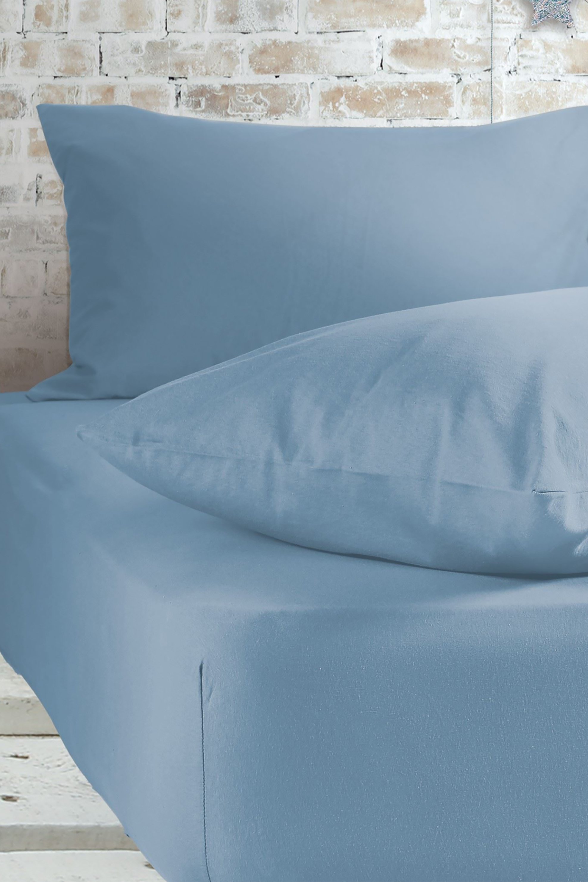 NEF-NEF σεντόνι king size με λάστιχο "Jersey" 180 x 200 + 35 cm - 029421