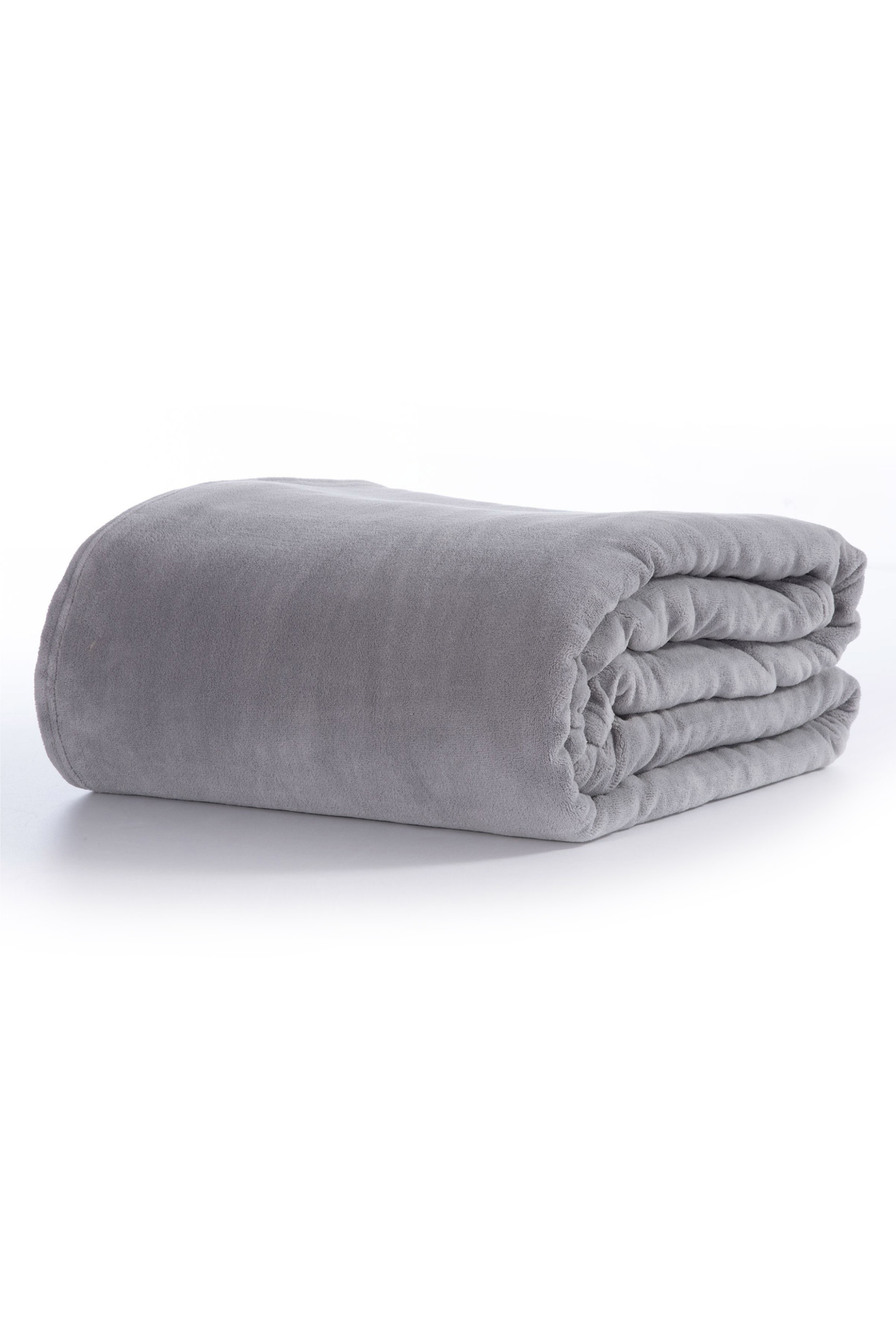 NEF-NEF HOMEWARE NEF-NEF κουβέρτα fleece υπέρδιπλη "Cosy" 220 x 240 cm - 031660 Γκρι