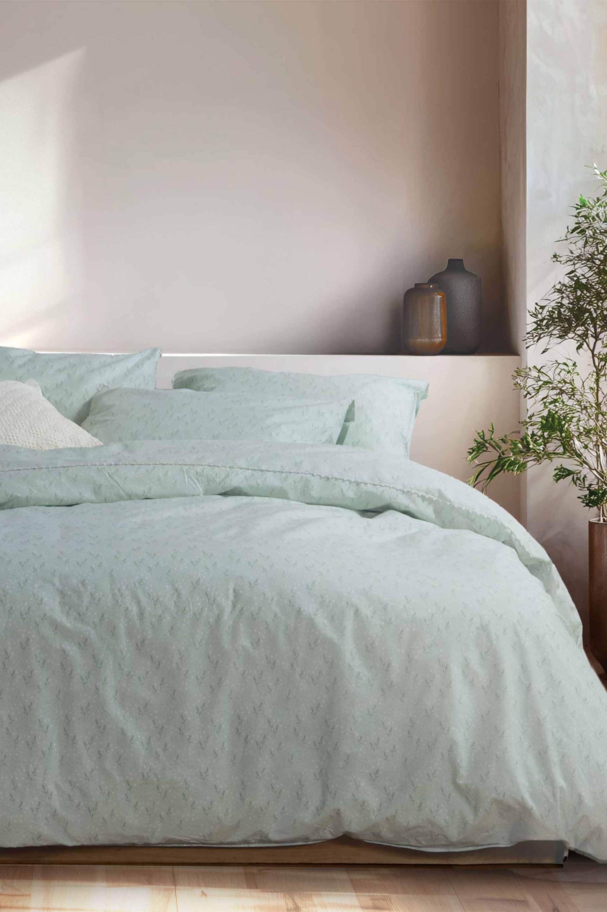 NEF-NEF σετ παπλωματοθήκη υπέρδιπλη με μαξιλαροθήκες "Josefine" (3 τεμάχια) - 037397 Πετρόλ