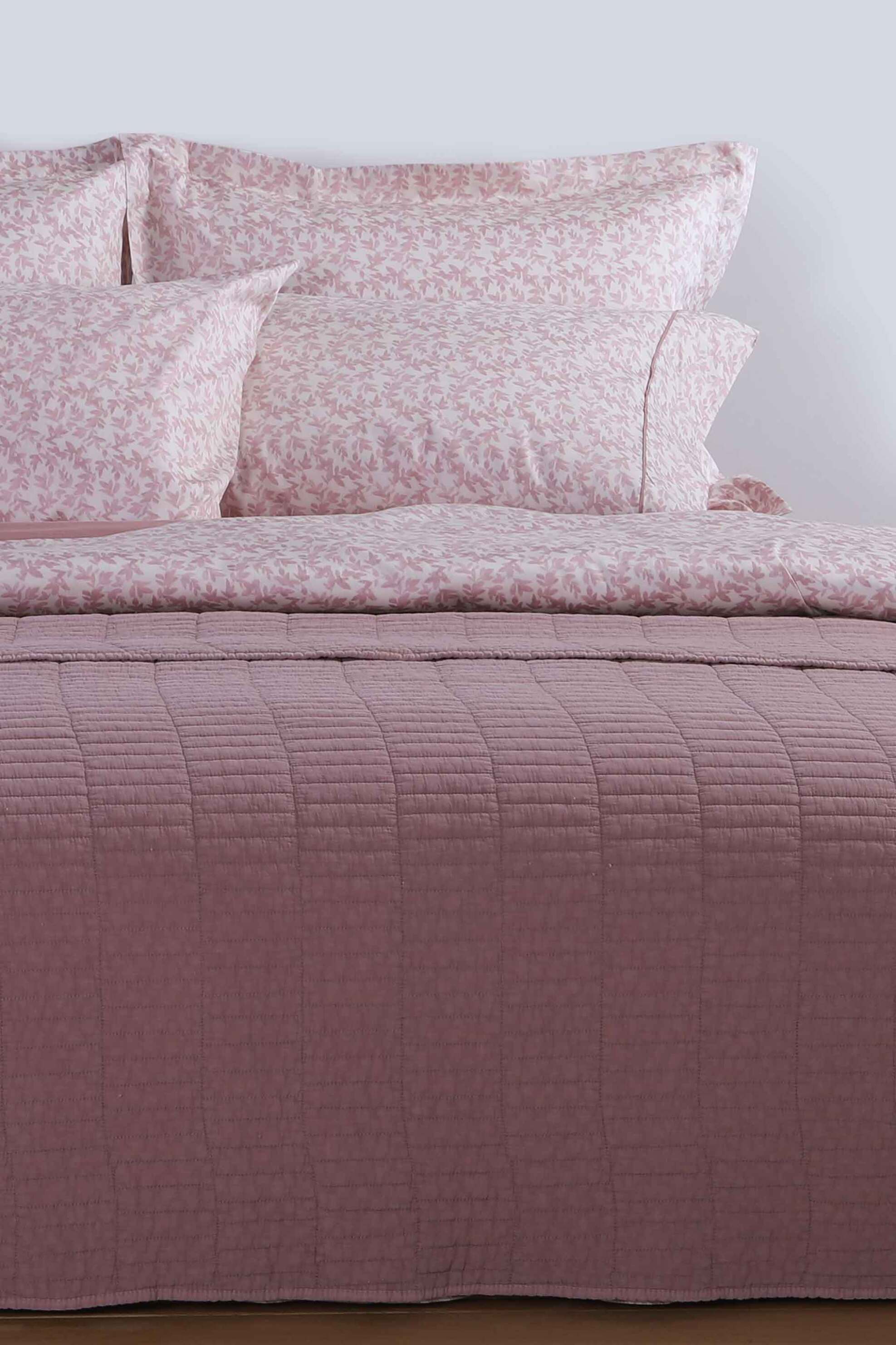 NEF-NEF HOMEWARE NEF-NEF κουβερλί υπέρδιπλο καπιτονέ "Elements- Pointer" 230 x 240 cm - 037346 Λιλά