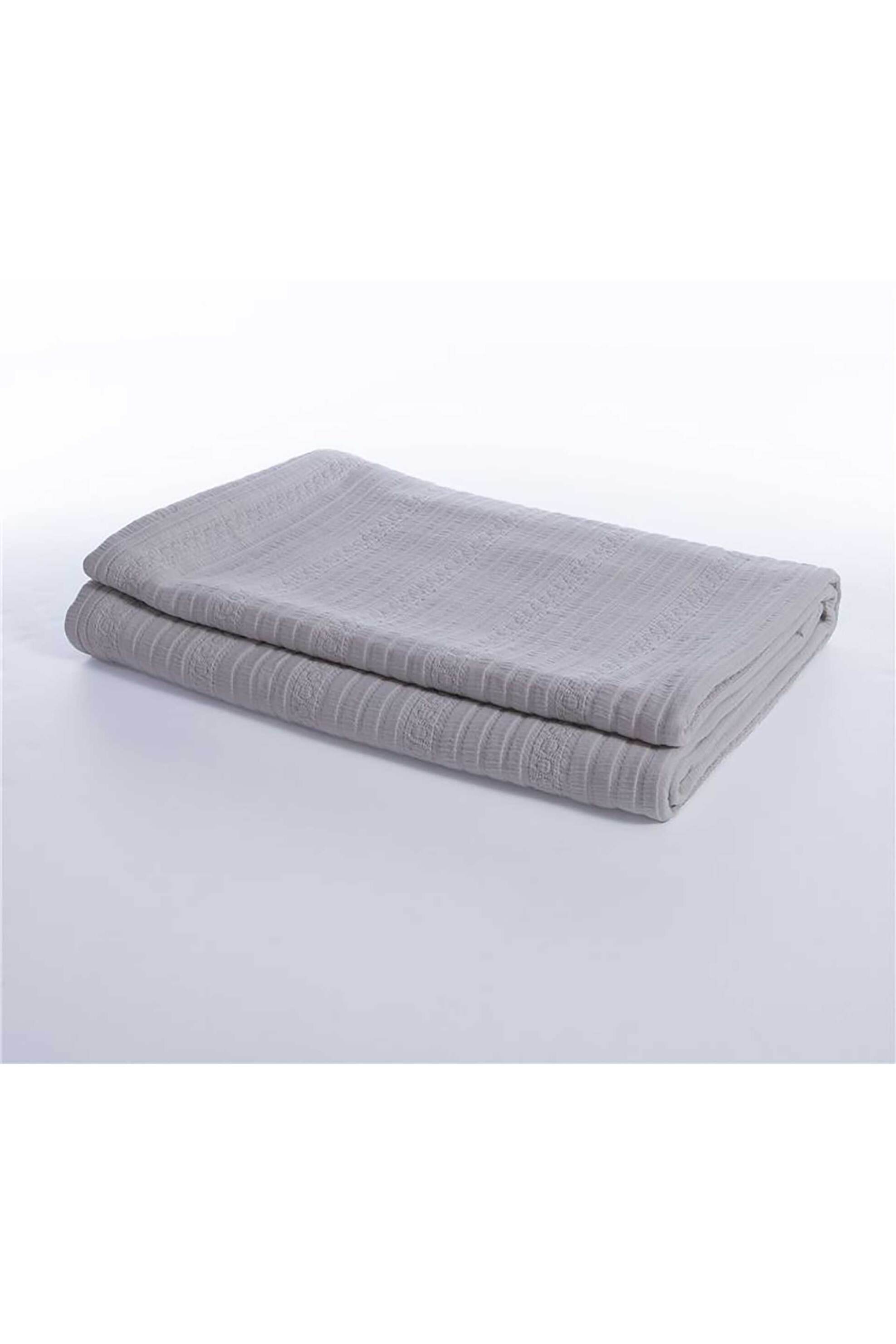 Nef-Nef Κουβέρτα Stonewashed Υπέρδιπλη Morelo 230 X 250 CM - 037536 Γκρι Ανοιχτό
