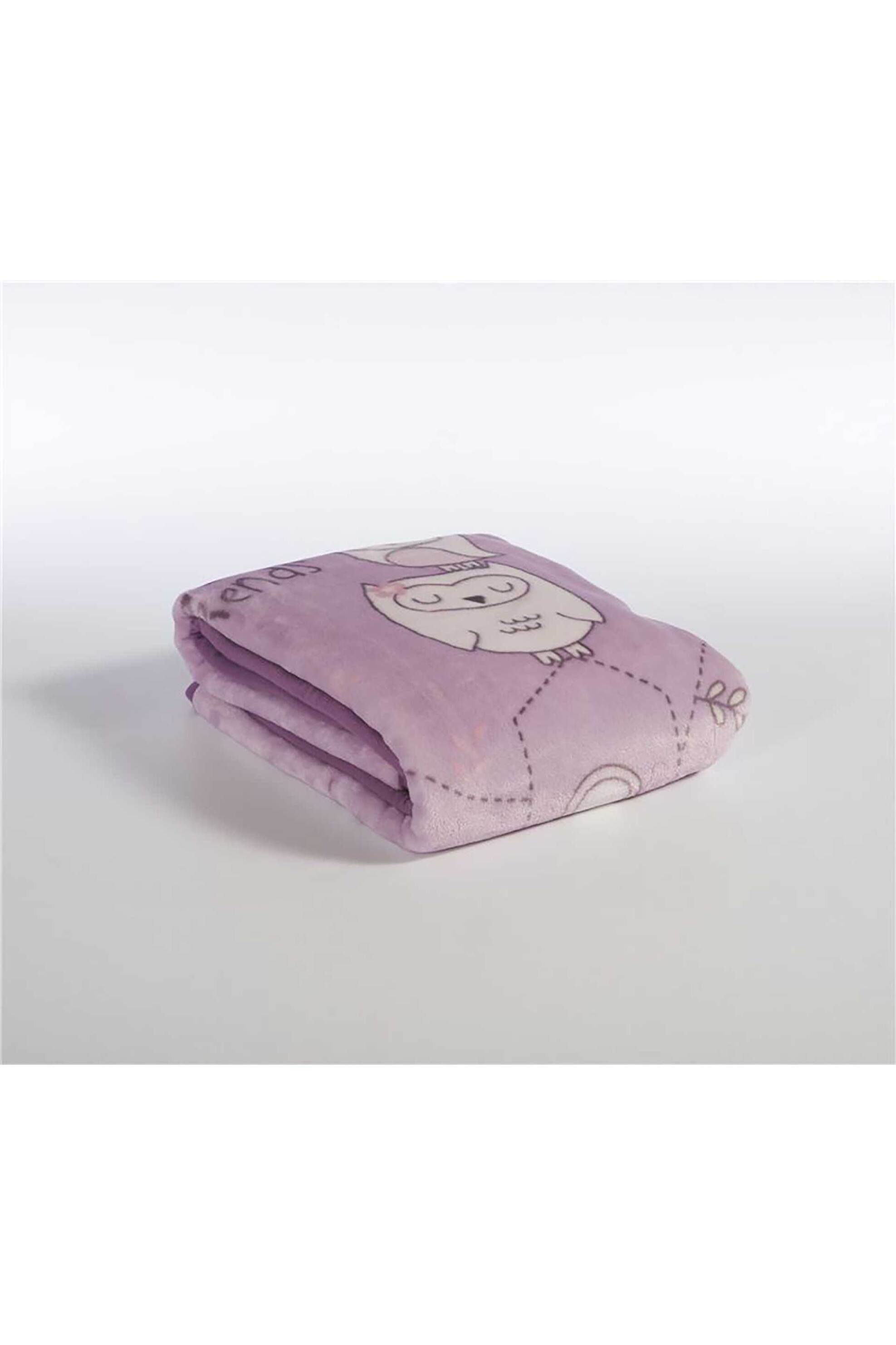 Nef-Nef Βρεφική Κουβέρτα Αγκαλιάς Fleece Best Friends 75 X 110 CM - 038139 Λιλά