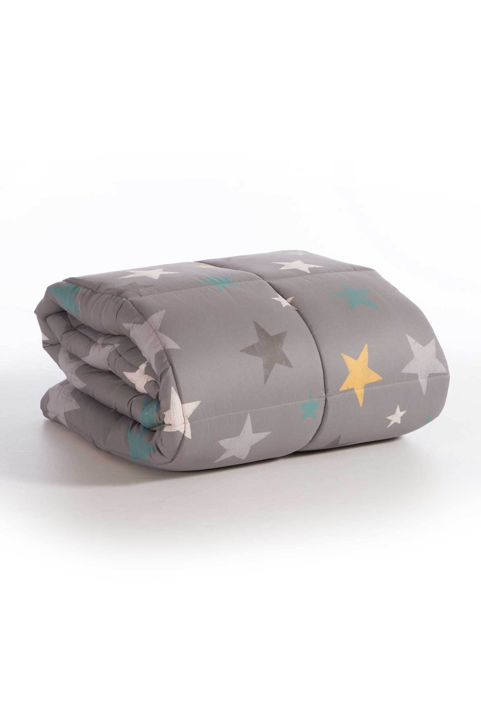 NEF-NEF παιδικό μονό πάπλωμα "ABove" 160 χ 220 cm - 038321 Γκρι φωτογραφία