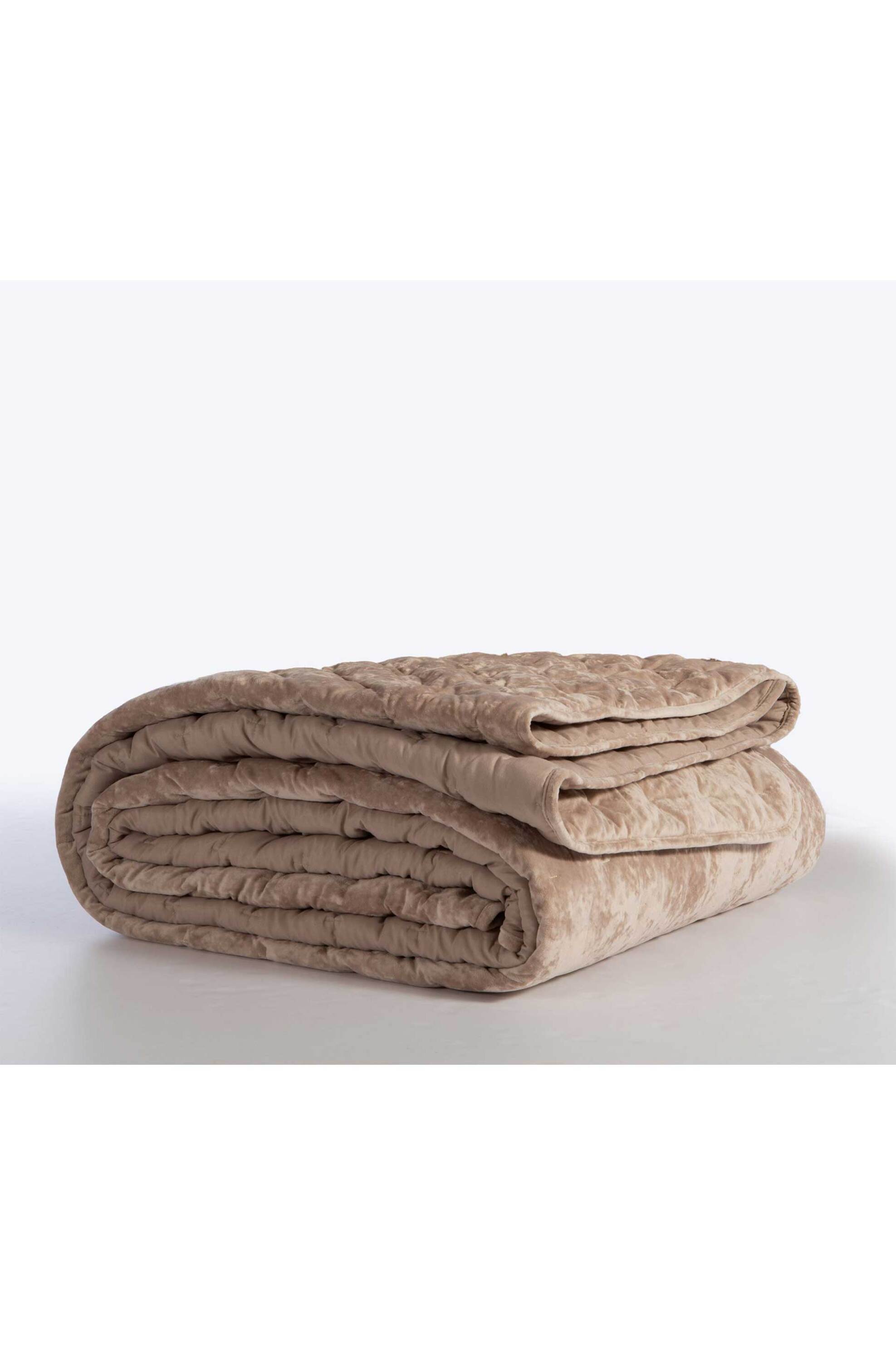 NEF-NEF κουβερλί υπέρδιπλο με ανάγλυφο σχέδιο "Priver" ω - 038683 Μπεζ φωτογραφία