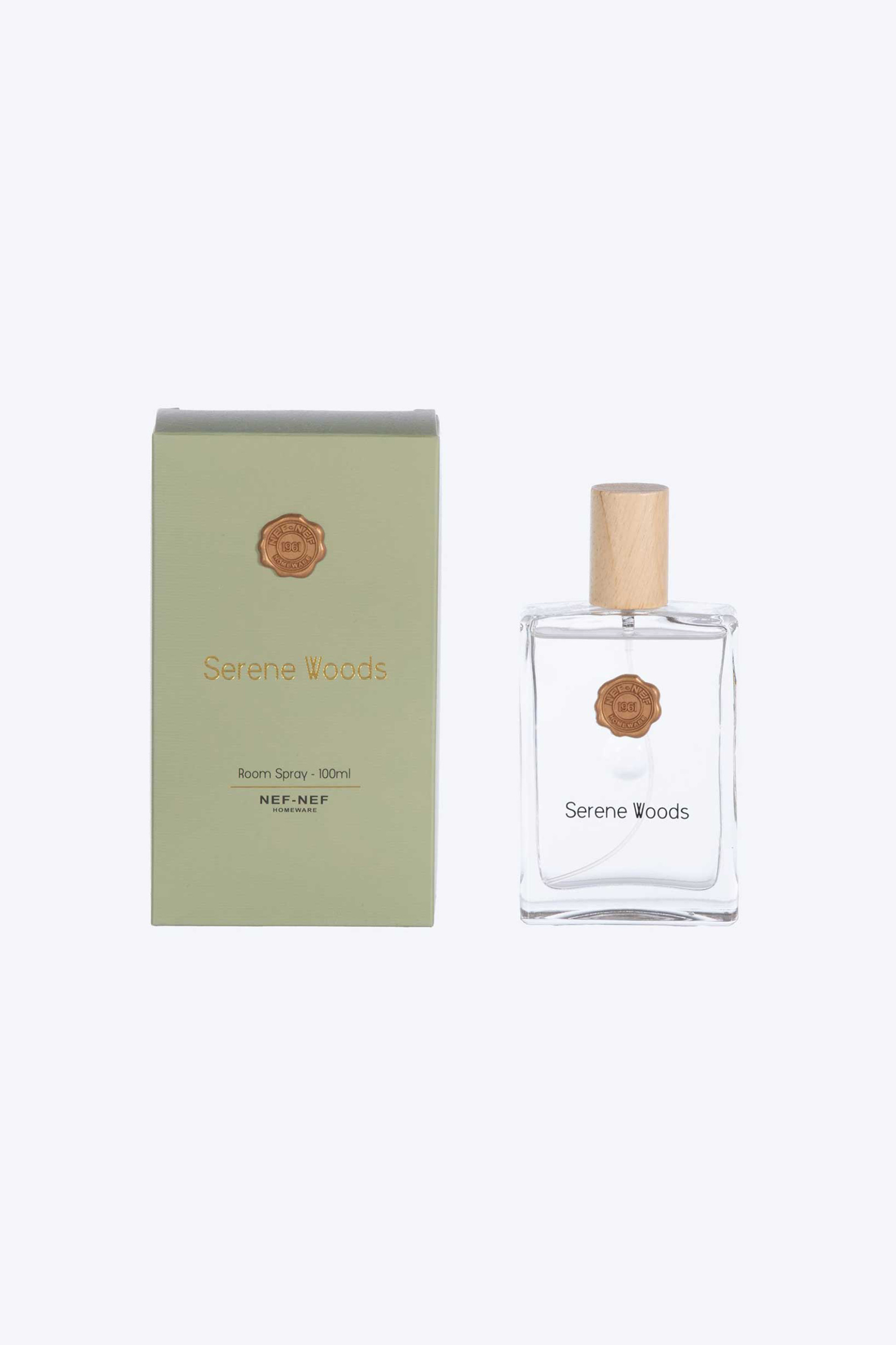 NEF-NEF αρωματικό χώρου "Serene Wood" 100 ml - 038565 Πράσινο