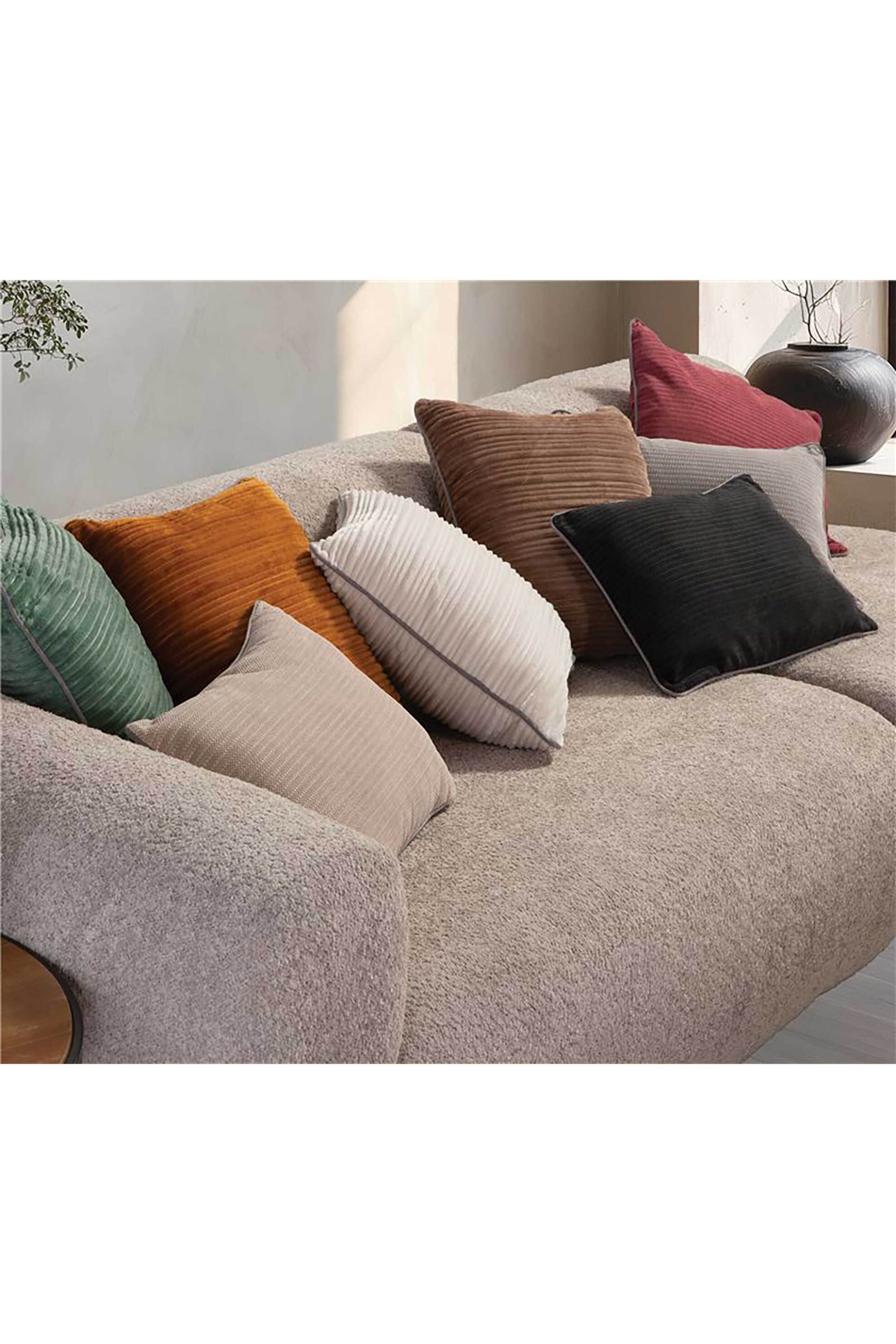 NEF-NEF διακοσμητικό μαξιλάρι "Amazon" 45 x 45 cm - 038690 Καφέ φωτογραφία