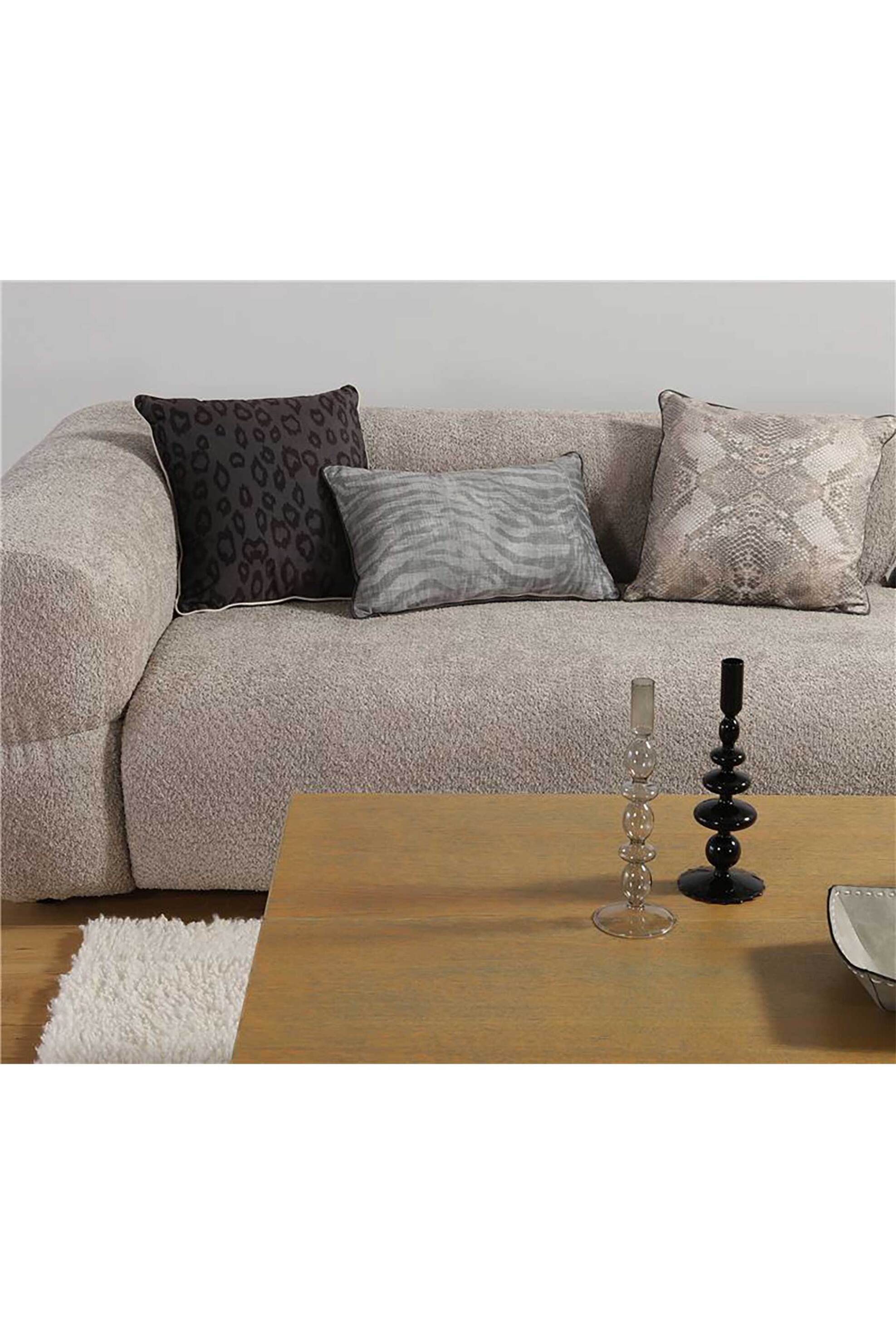 NEF-NEF διακοσμητικό μαξιλάρι "Leonar " 45 x 45 cm - 038696 Μαύρο φωτογραφία