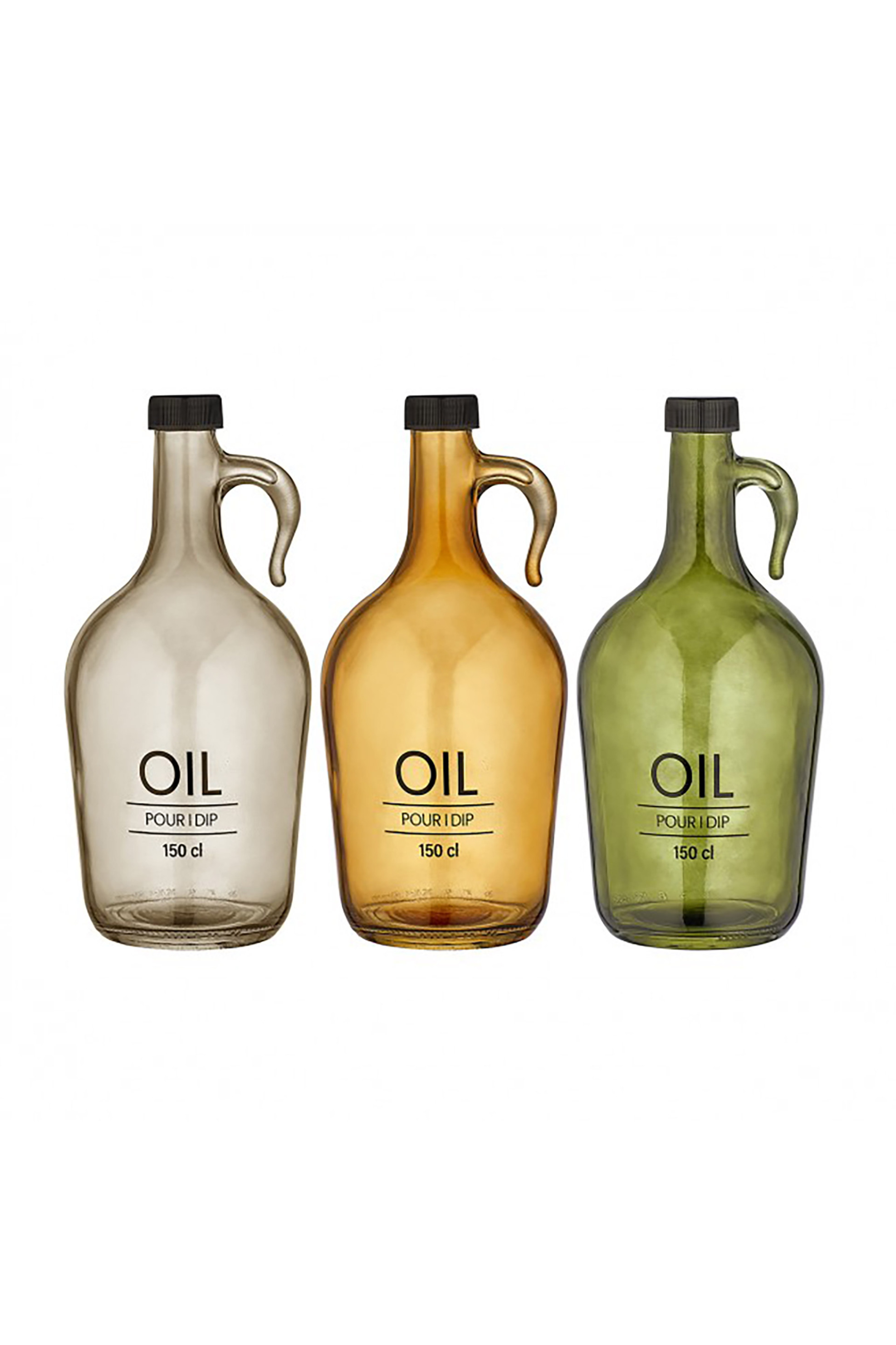 CASA DI MARVA Marva γυάλινο μπουκάλι λαδιού με λαβή "ΡΟUR Ι DΙΡ" 1500 mL - 8681599413727