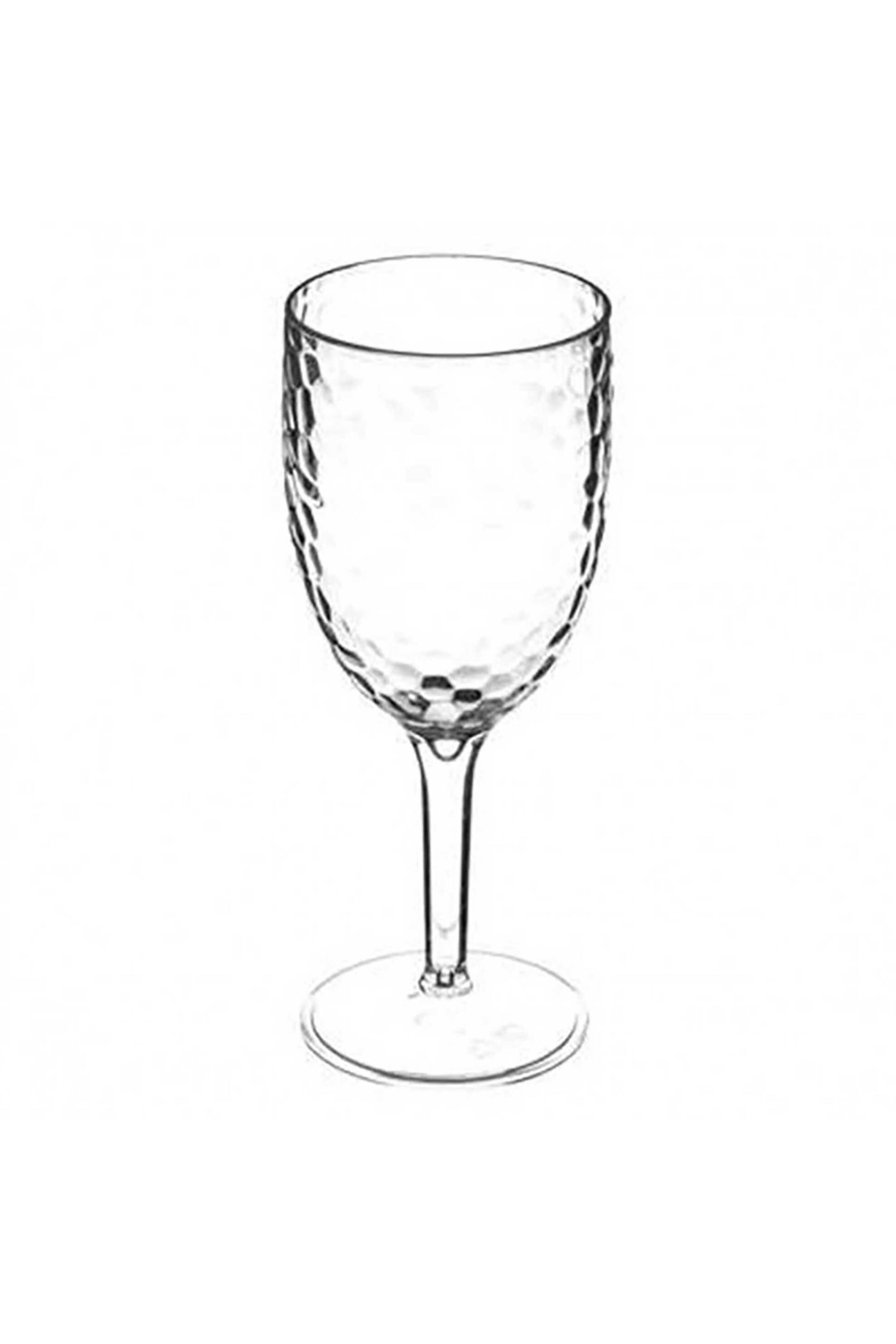 Home > ΚΟΥΖΙΝΑ > Υαλικά > Ποτήρια Marva ακρυλικό ποτήρι κρασιού με ανάγλυφο σχέδιο "Estiva" 350 ml - 3560239465249