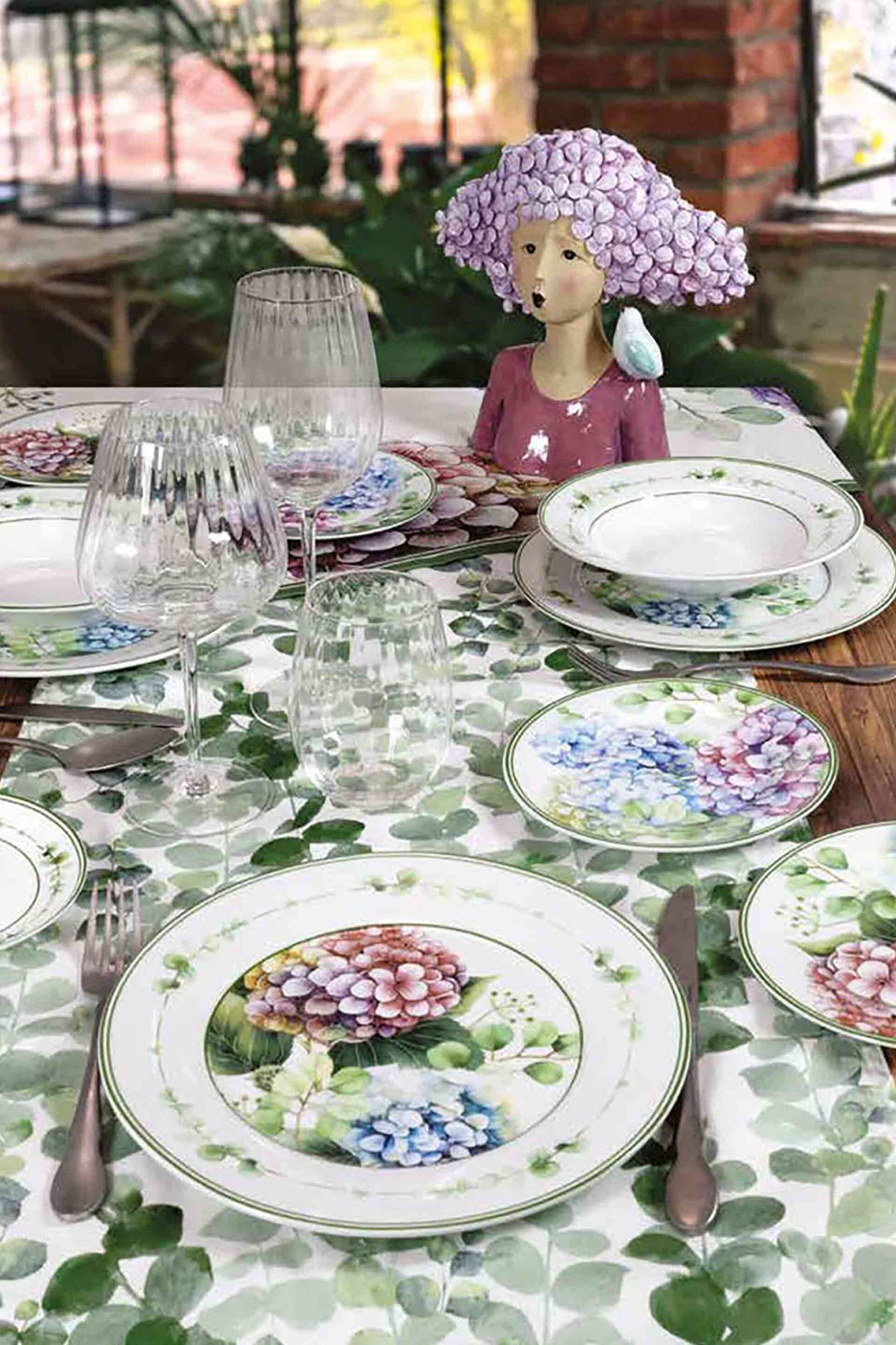 Brandani οβάλ πιατέλα από μελαμίνη 35 x 25 x 2 cm "Flora" - 8029722511962 φωτογραφία