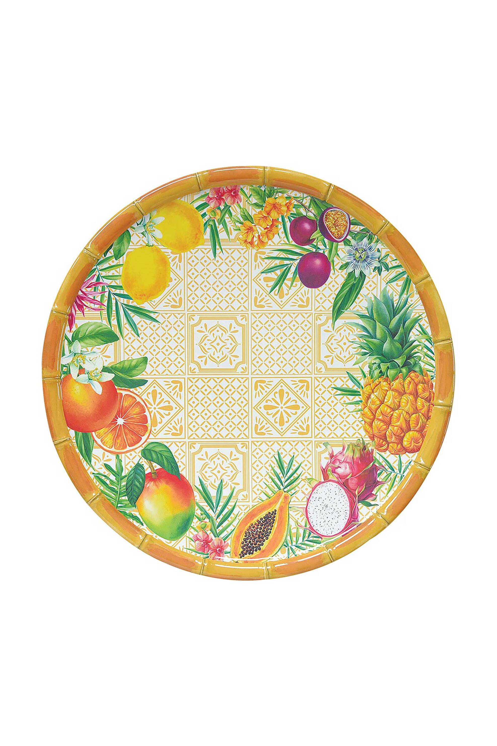 CASA DI MARVA Marva πλαστικό πιάτο φαγητού 28 cm "Porto Rico" - 8001544163611