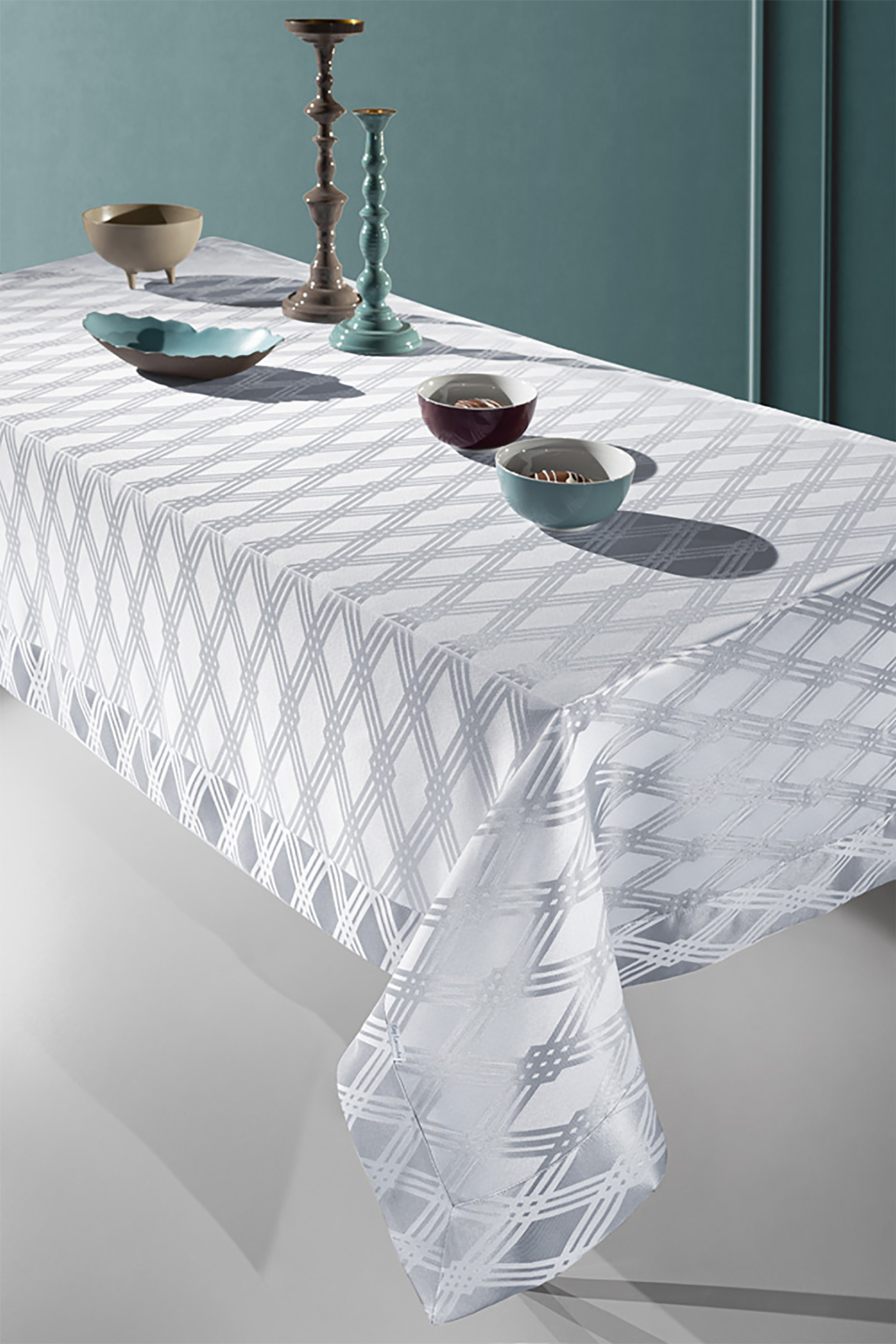 GUY LAROCHE Guy Laroche τραπεζομάντηλο Ottimo Silver 160 x 260 cm - 1119086222014