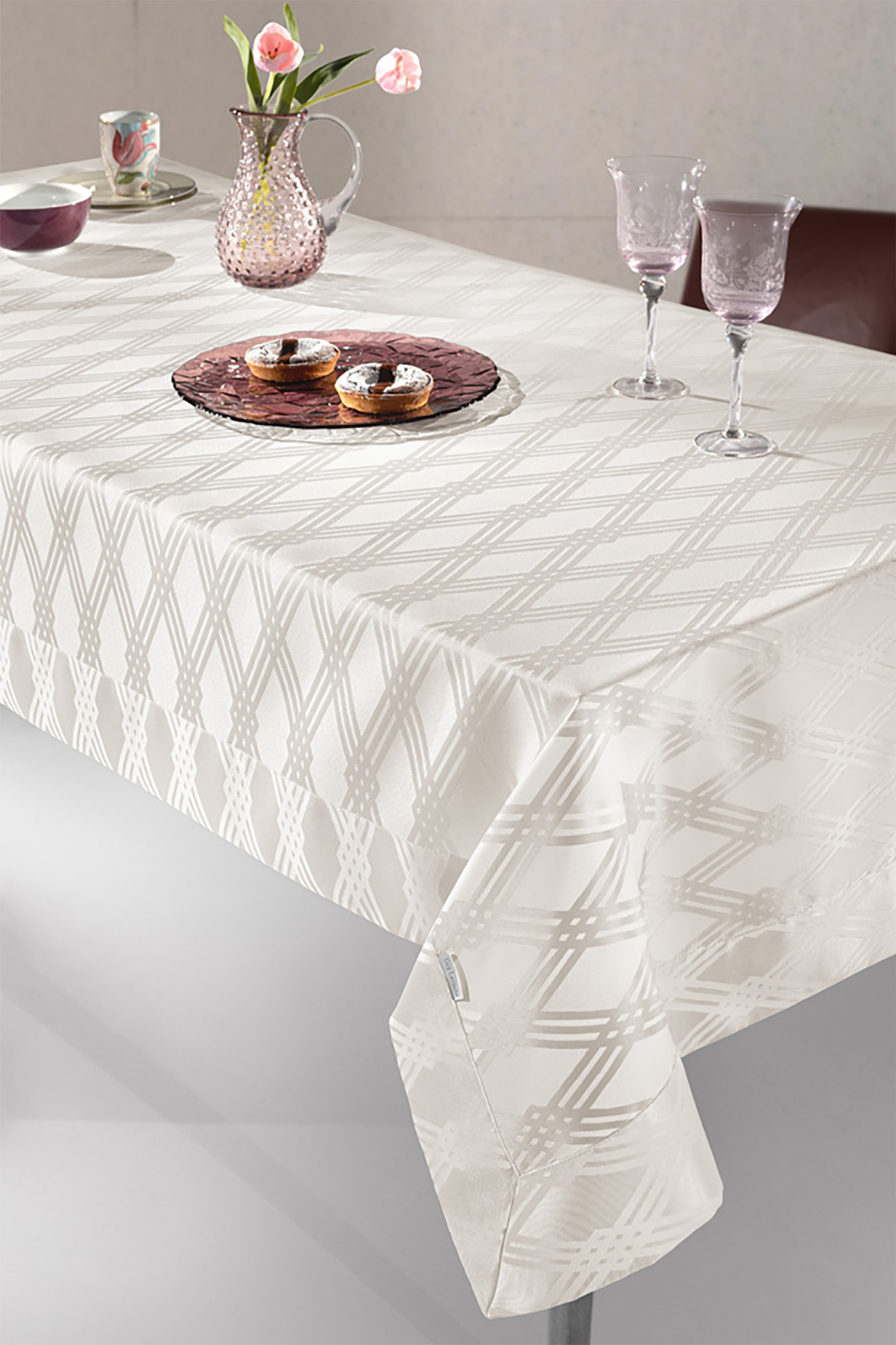GUY LAROCHE Guy Laroche τραπεζομάντηλο Ottimo Ivory 160 x 320 cm - 1119086222015