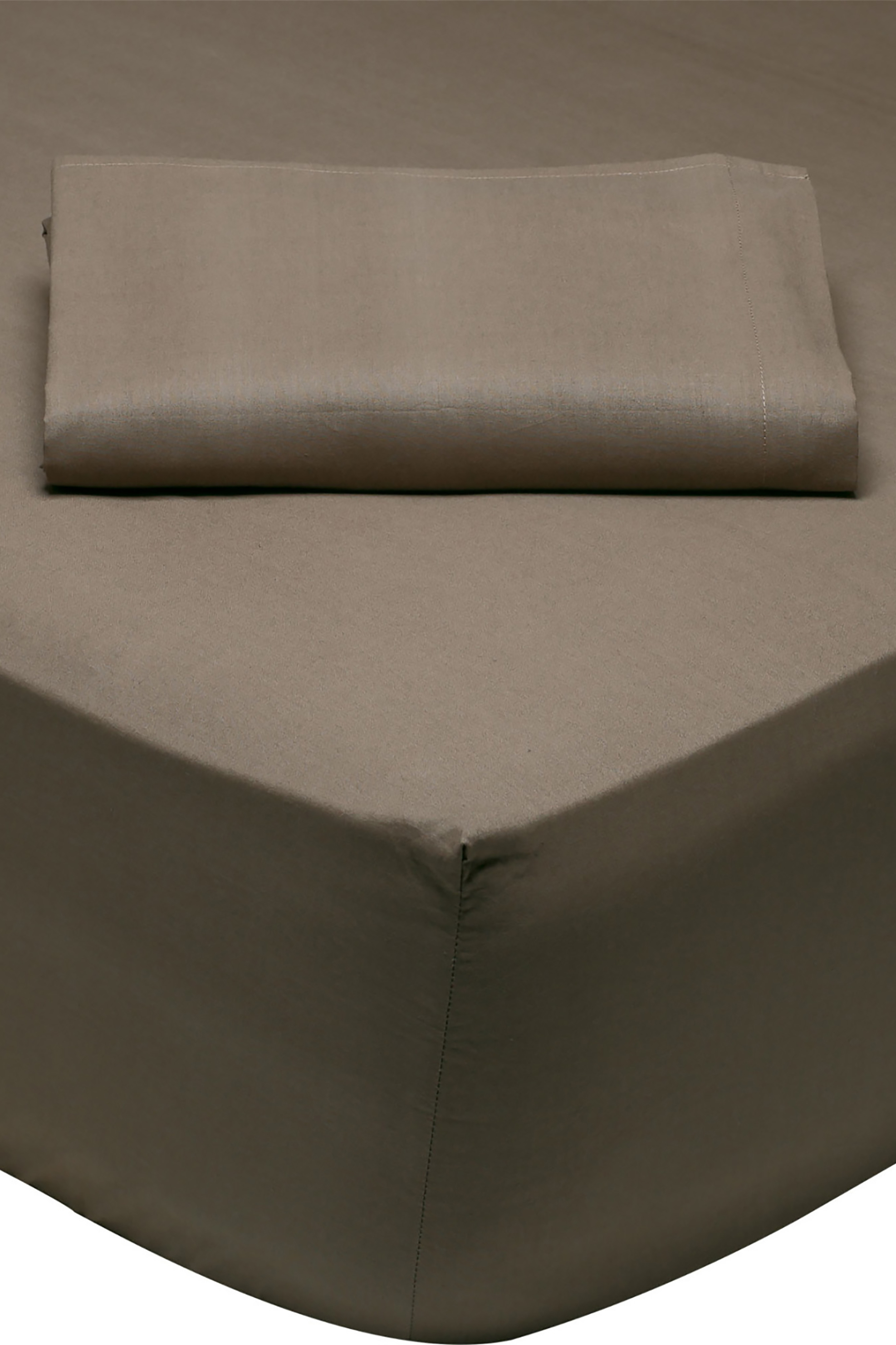 DAS HOME Das home σεντόνι μονό "1004 Colour Best" 170 x 260 cm - 422400011004 Καφέ