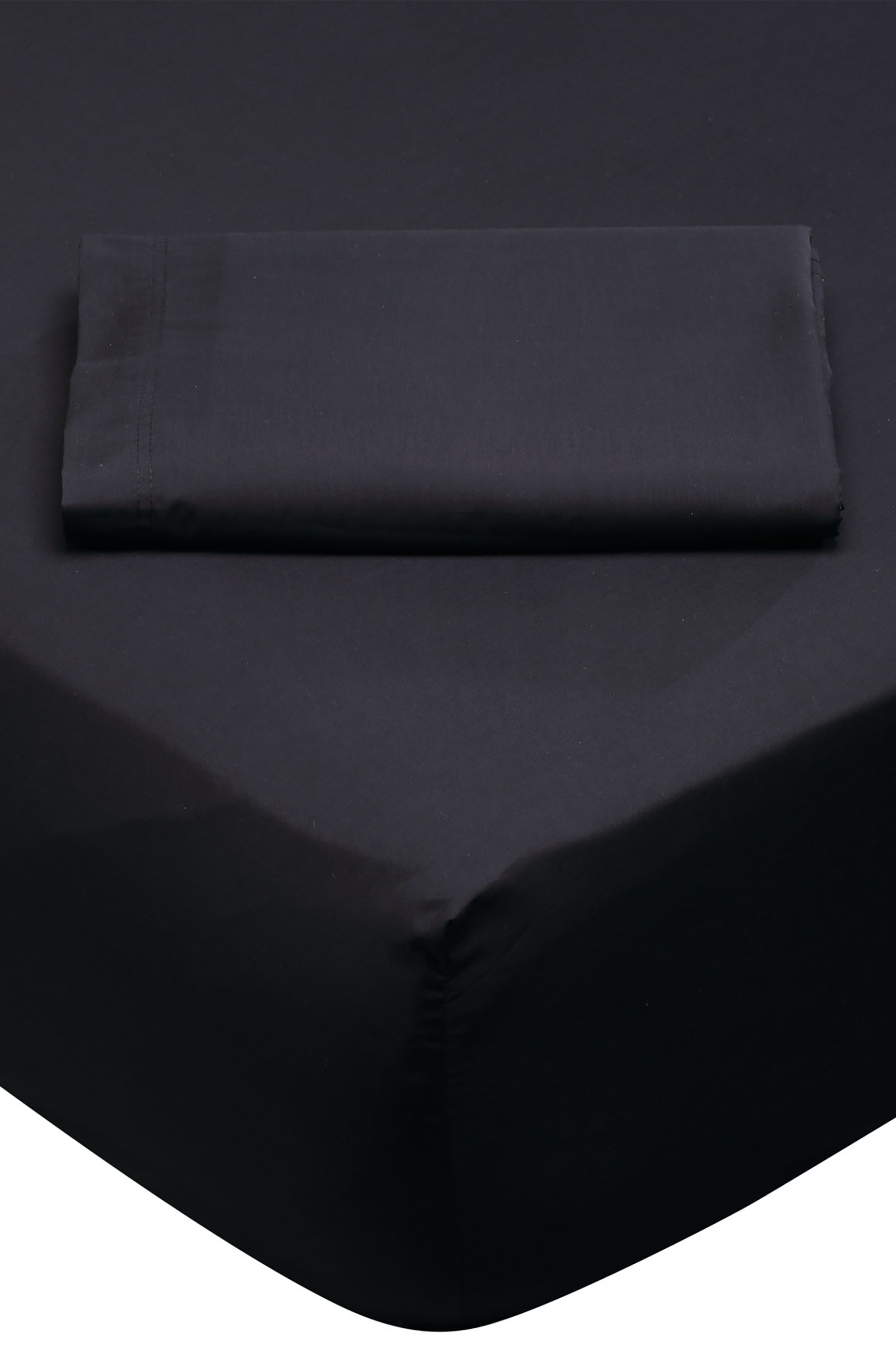 DAS HOME Das home μονό σεντόνι μονόχρωμο με λάστιχο (1015) 100 x 200 + 35 cm - 422410031015 Μαύρο