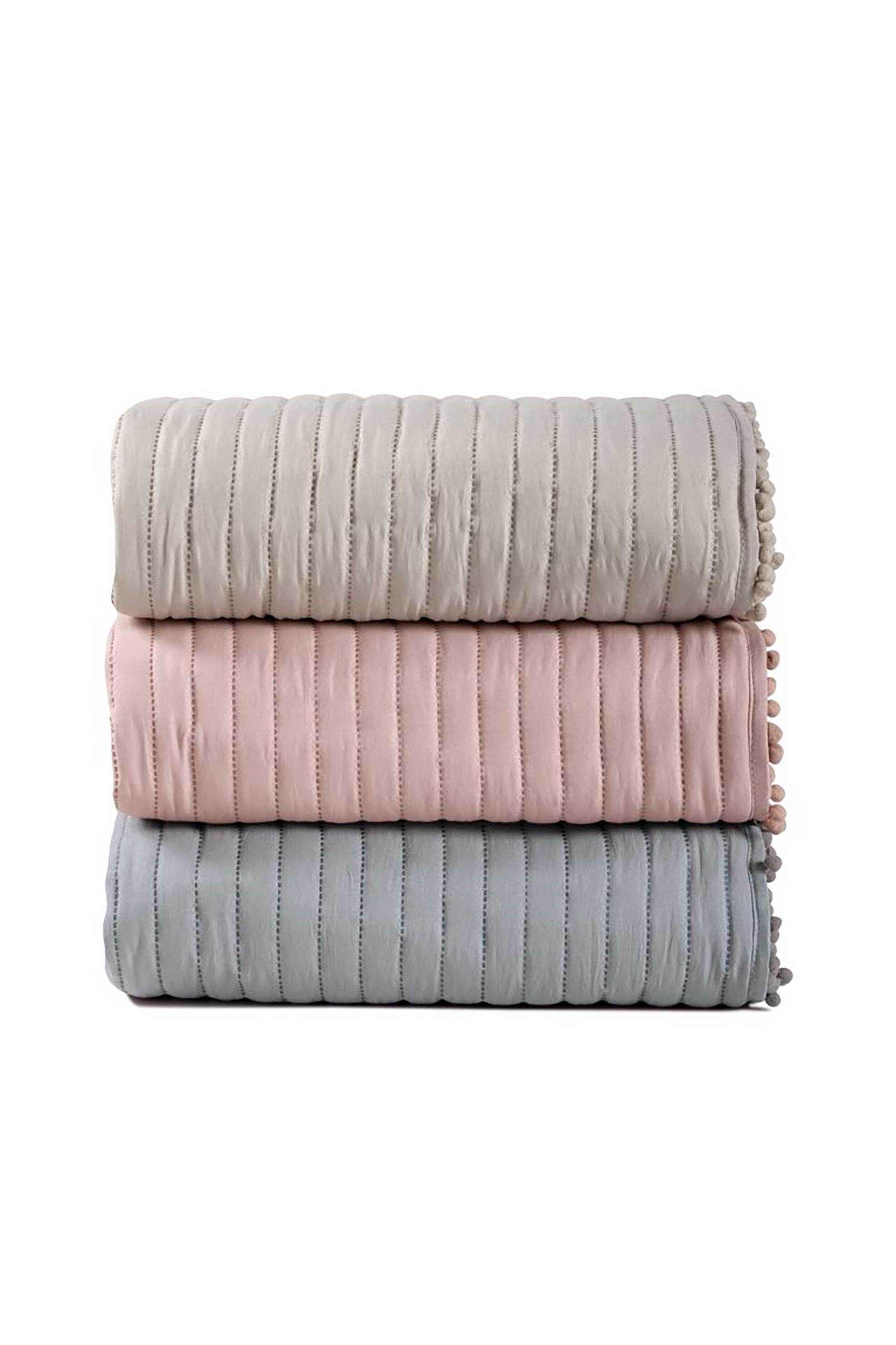 Das Home μονό κουβερλί "Happy 9626" - 402080109626 Σομόν φωτογραφία