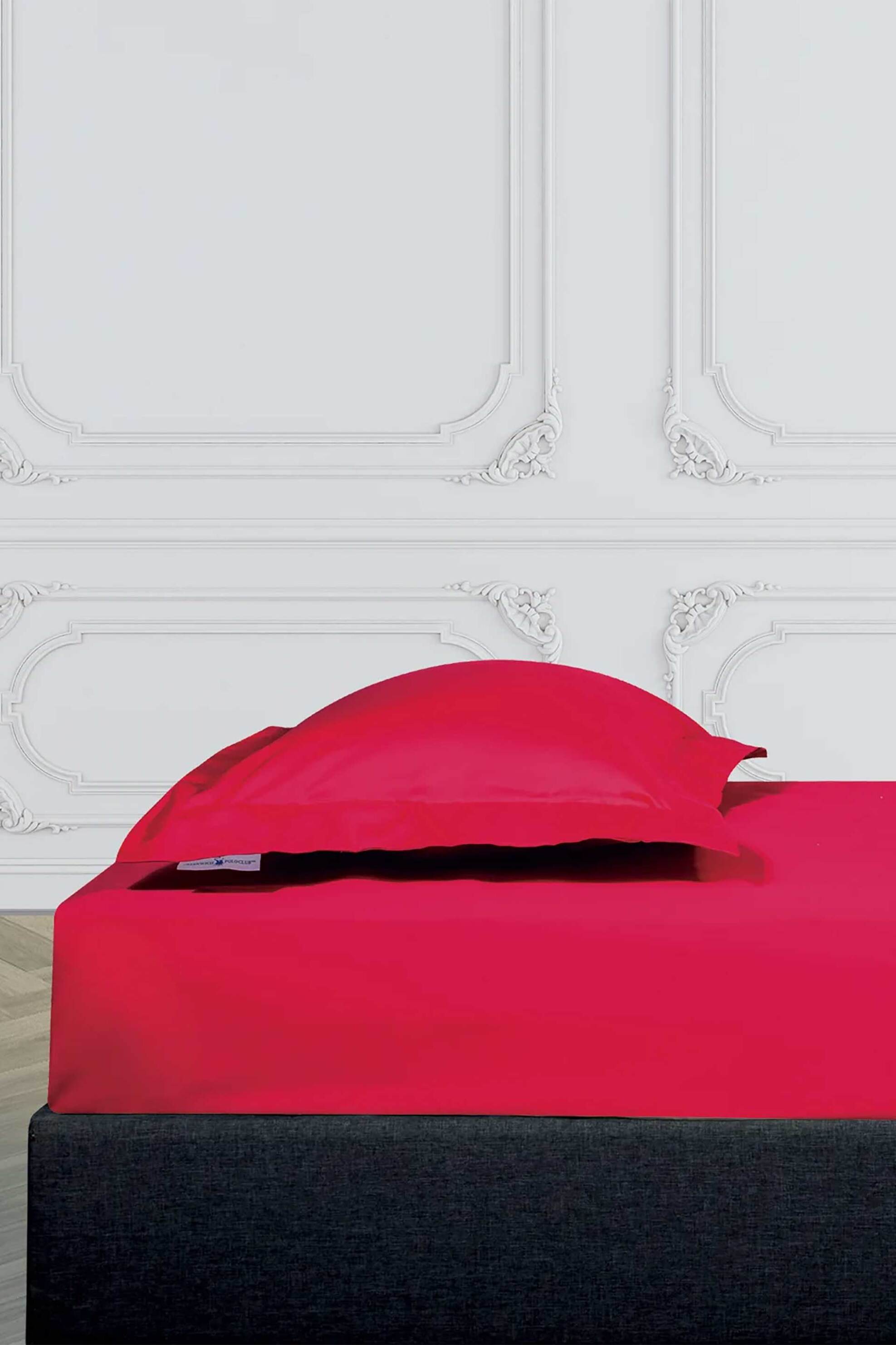 GREENWICH POLO CLUB Greenwich Polo Club σεντόνι υπέρδιπλο με λάστιχο "2260" 160 x 200+35 cm - 222162002260 Κόκκινο