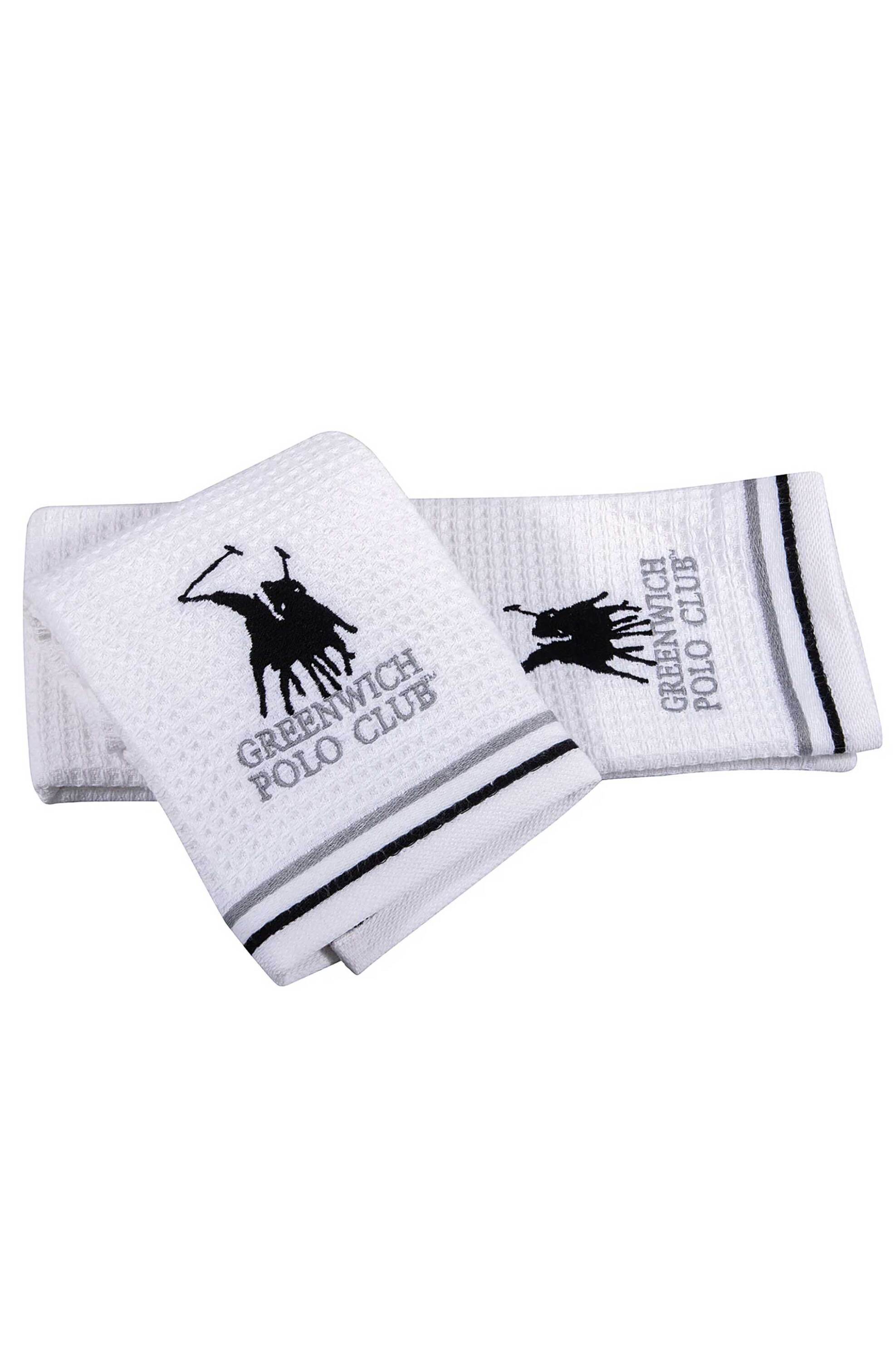 Greenwich Polo Club σετ πετσέτες κουζίνας "2804" 40 x 60 cm - 227040602804 Λευκό