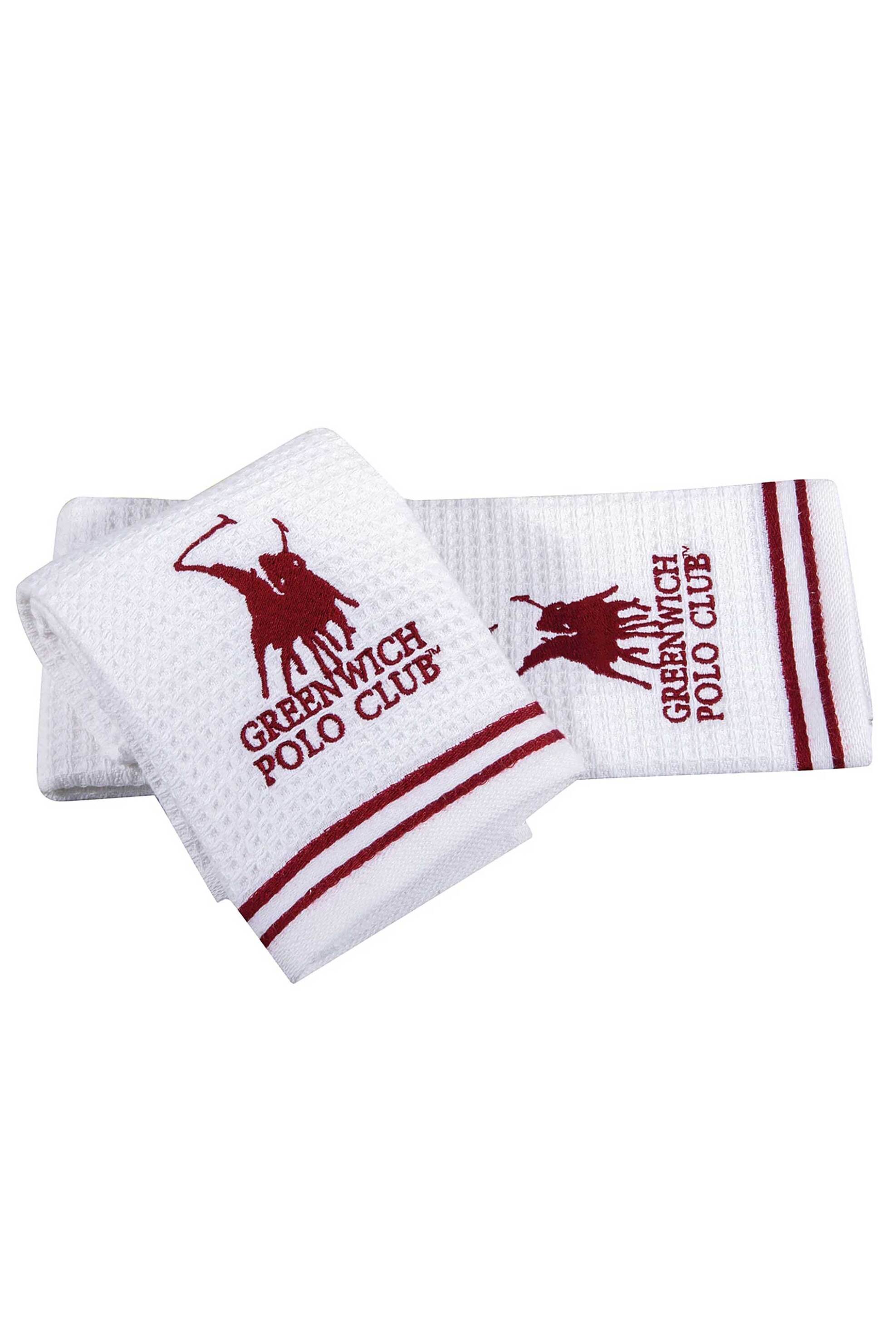 Greenwich Polo Club σετ πετσέτες κουζίνας "2805" 40 x 60 cm - 227040602805 Λευκό