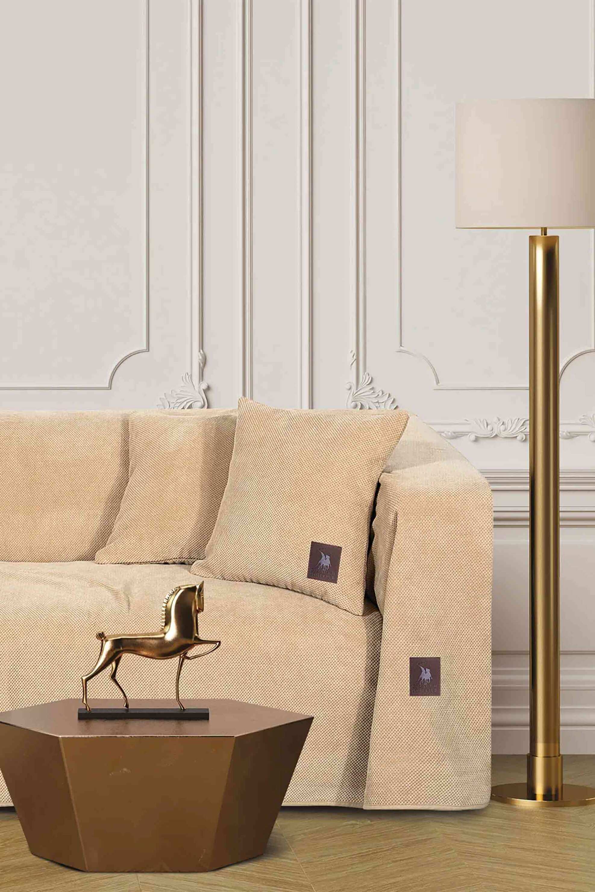 Greenwich Polo Club ριχτάρι διθέσιου καναπέ "3923" 180 x 250 cm - 206182503923 Μπεζ