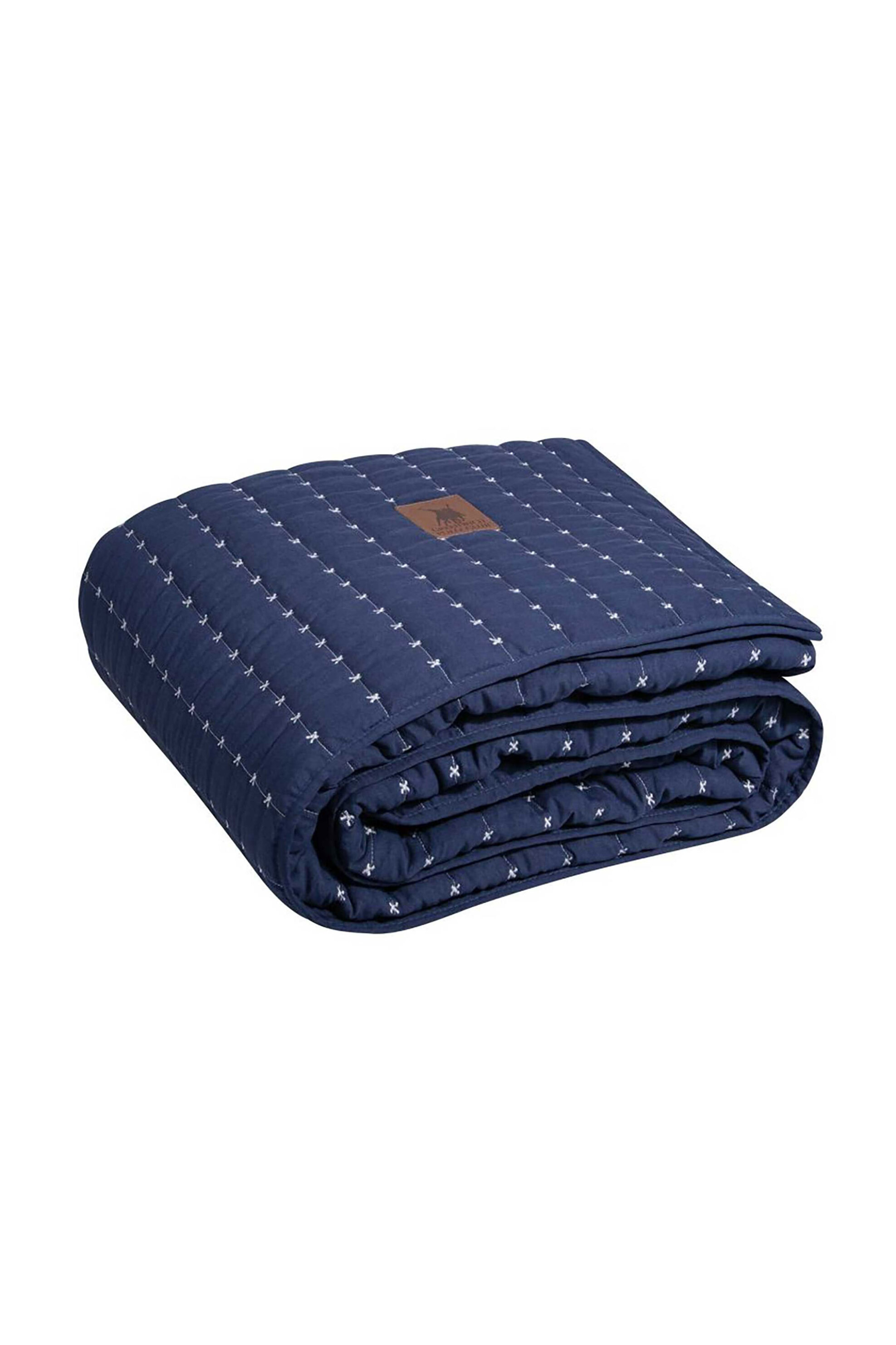 Greenwich Polo Club κουβερλί king size με ανάγλυφο σχέδιο και logo patch 230 x 250 cm "3492" - 202000203492 Μπλε φωτογραφία