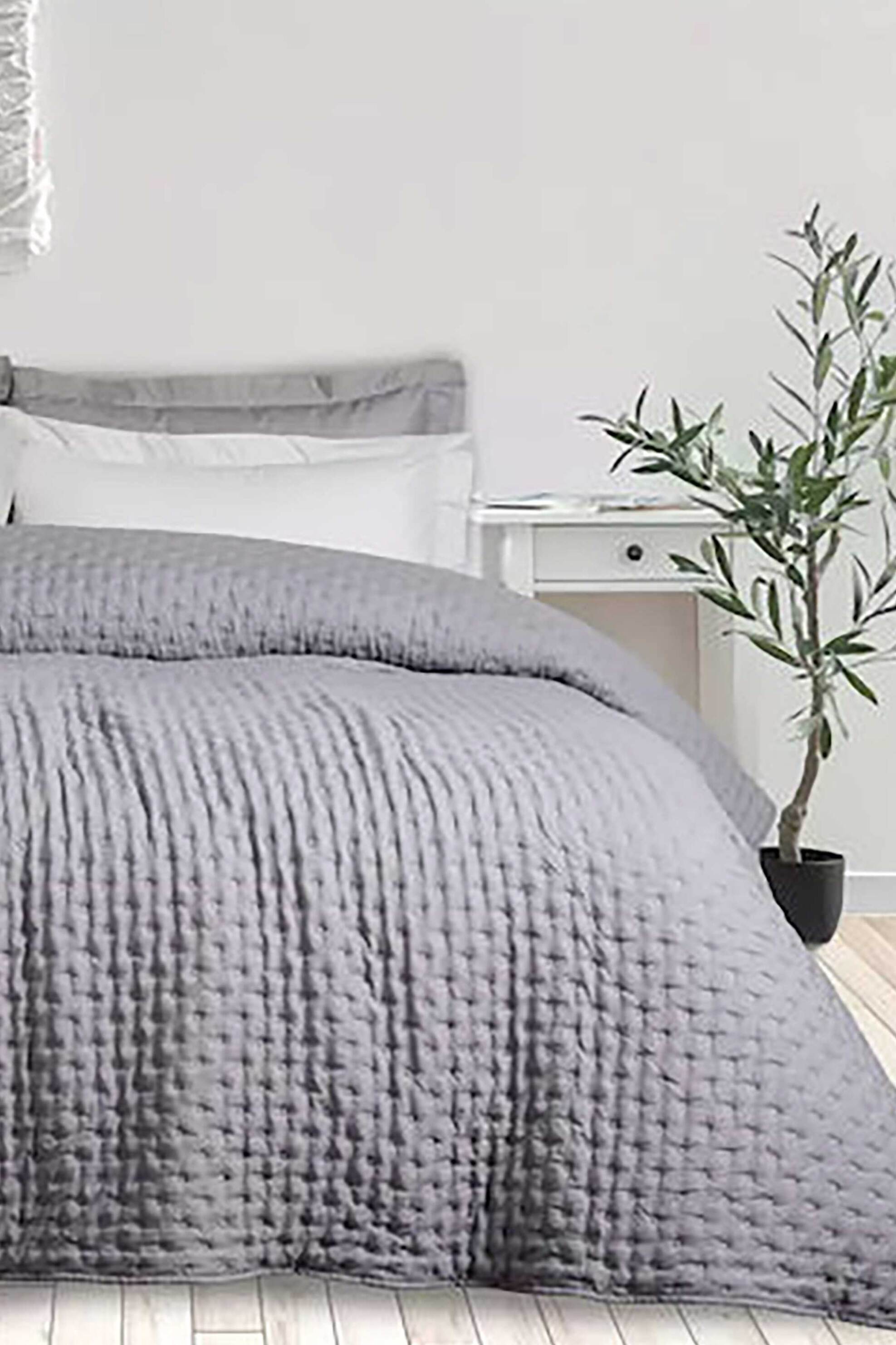 Das Home κουβερλί king size 250 x 240 cm "9630" - 402080309630 Γκρι
