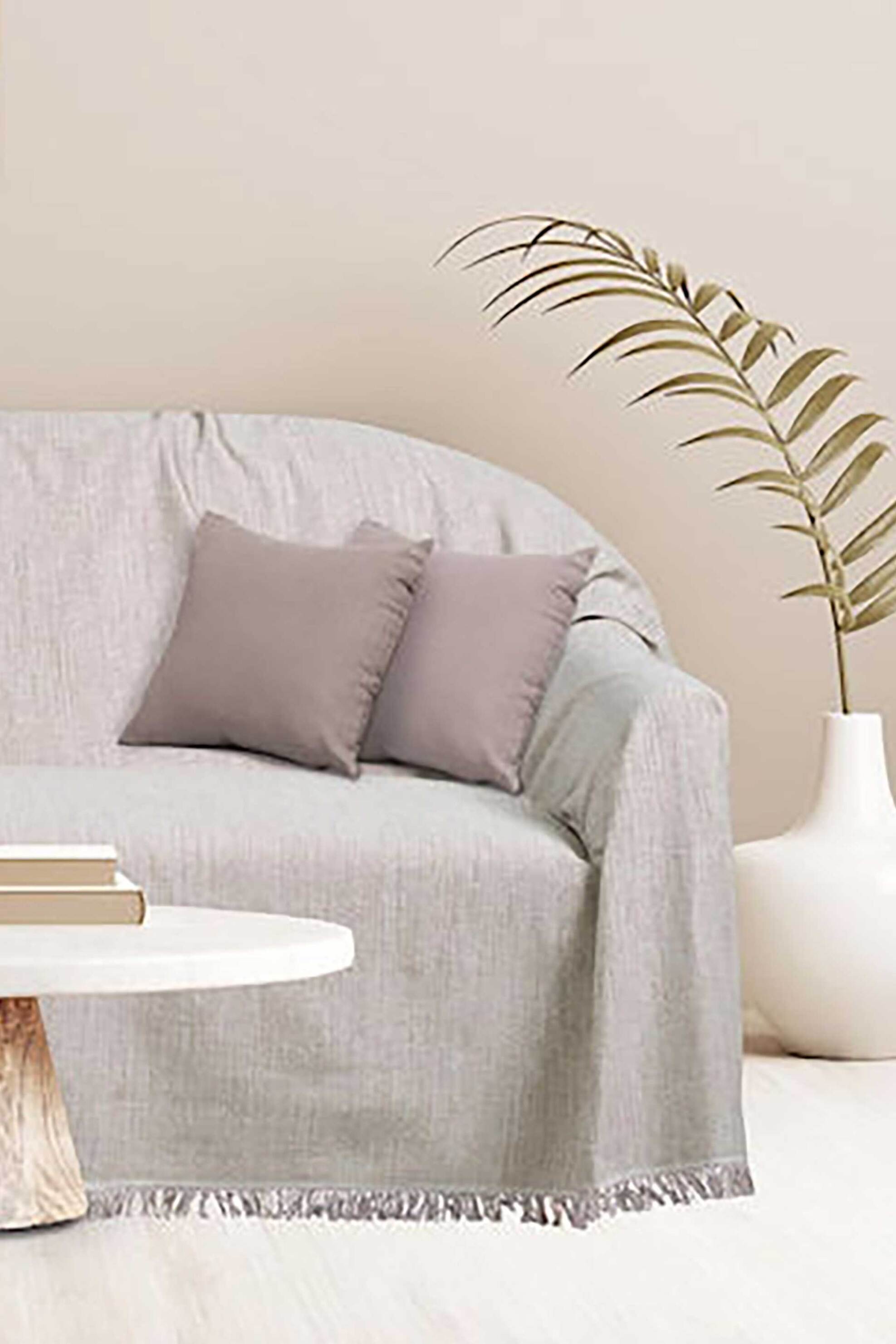 Das Home ριχτάρι διθέσιου καναπέ "0260" 180 x 250 cm - 420618250260 Μπεζ